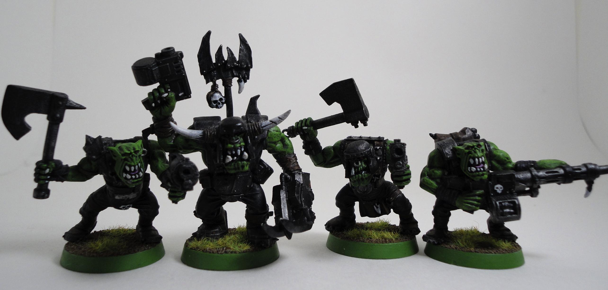 Goffs, Nob, Ork Boys, Orks