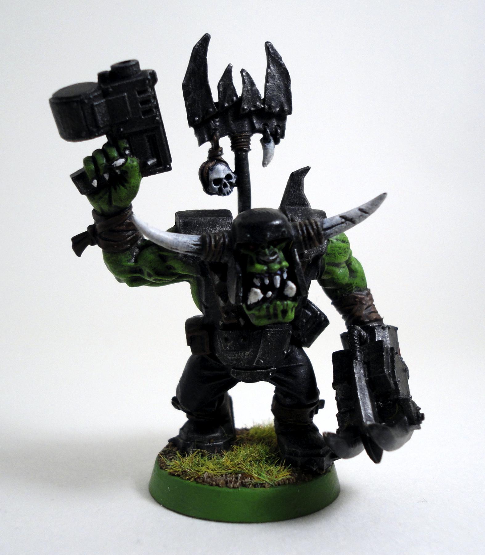 Goff, Nob, Orks, Ork PK Goff Nob - Front