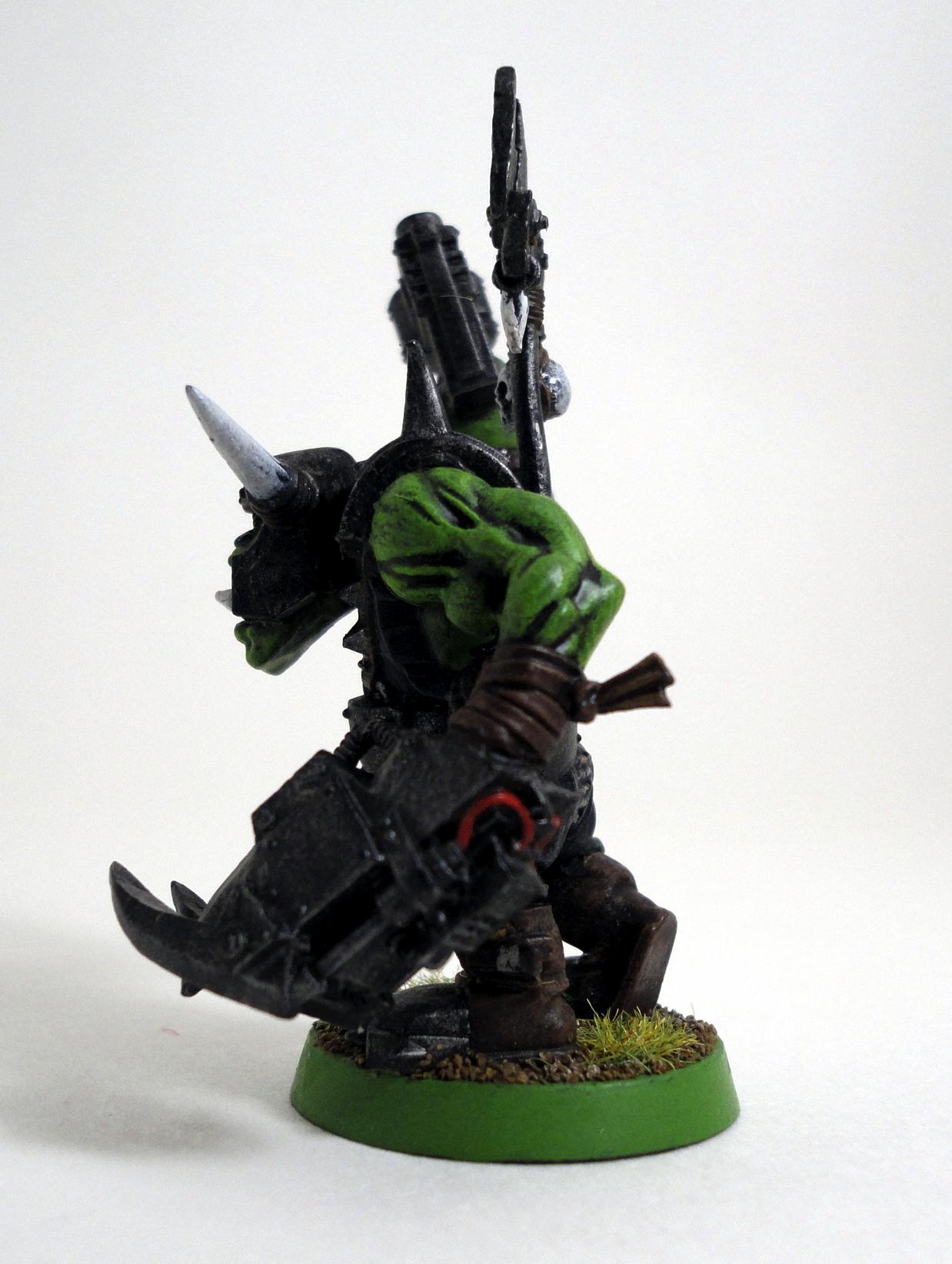 Goff, Nob, Orks, Ork PK Goff Nob - Side