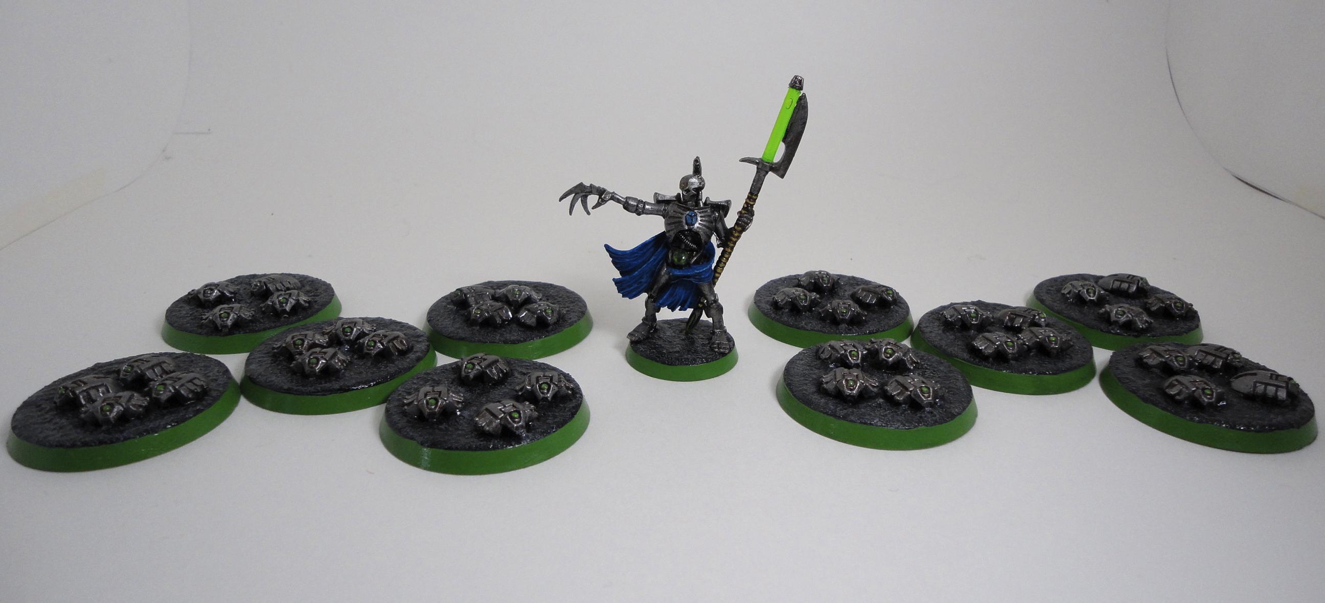 Necron Lord, Necrons, Scarabs
