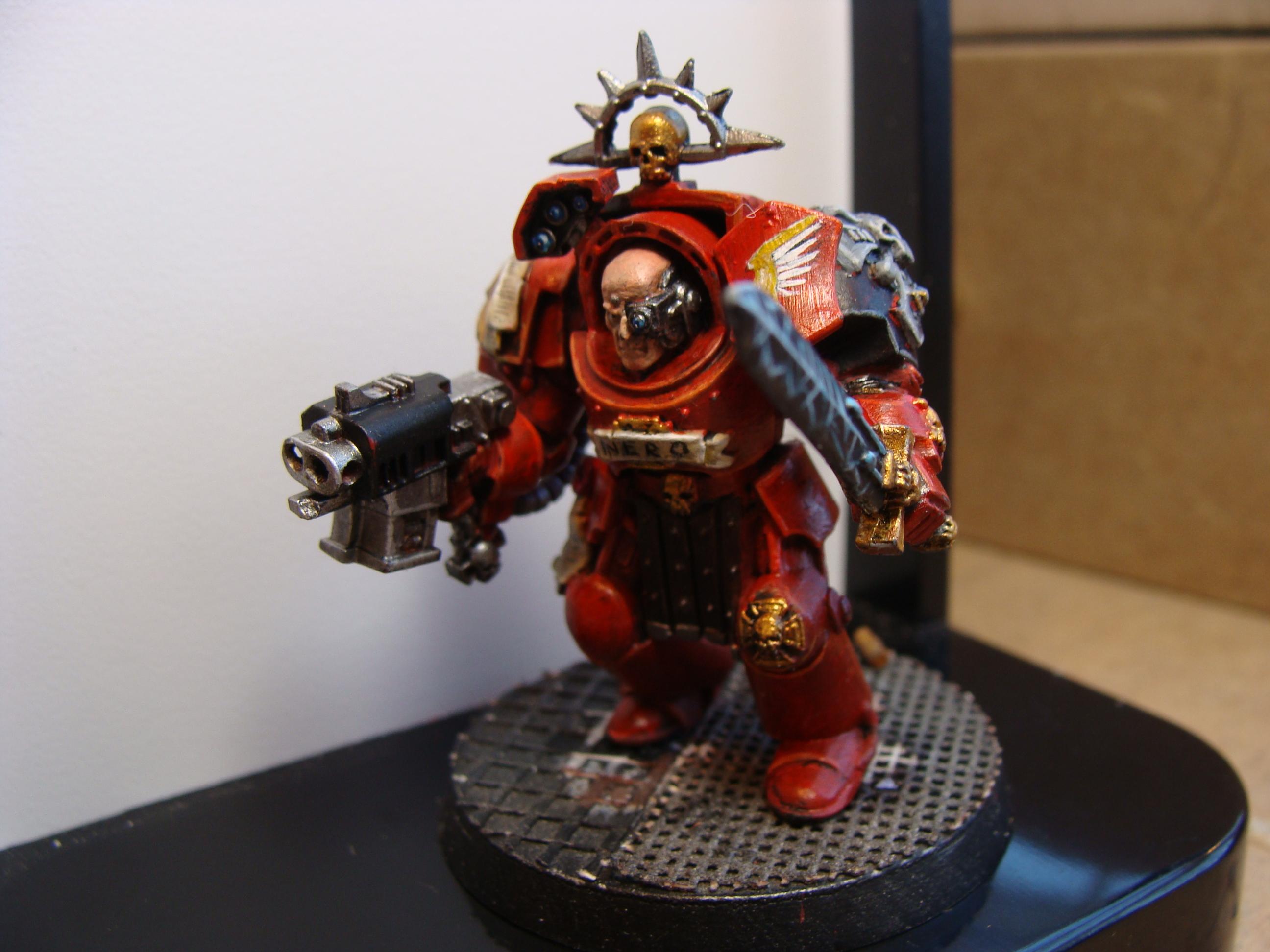 Assault On Black Reach, Blood Angels, Lightning Sword, Terminator Armor