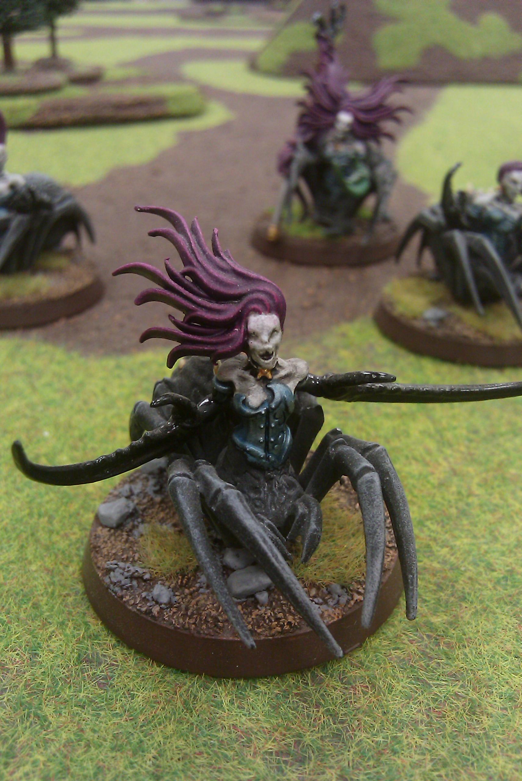 Daemonettes, Drider, Seekers, Slaanesh
