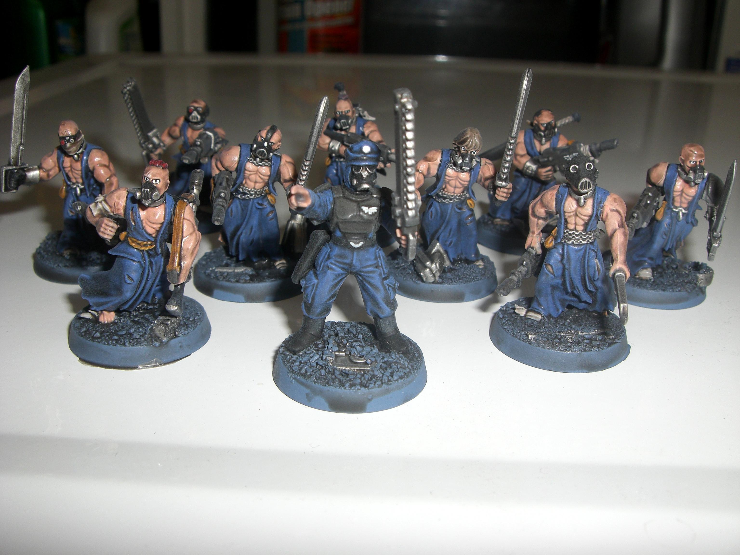 Conversion, Imperial Guard, Penal Legion, Penal Squad, Pig Iron, Quickshade, The Army Painter, Work In Progress
