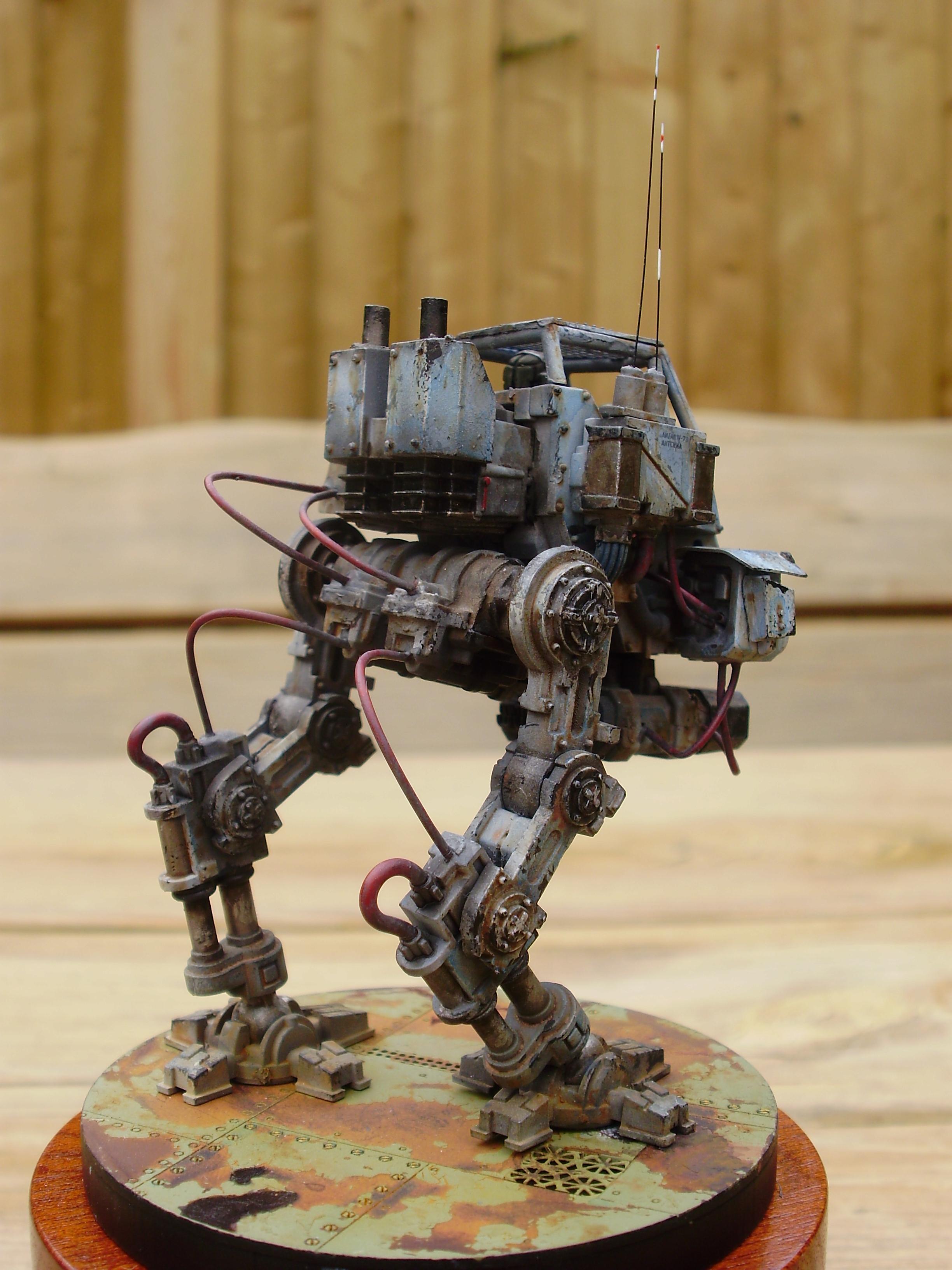 Battle Damage, Golden Demon, Rust, Sentinel, Warhammer 40,000
