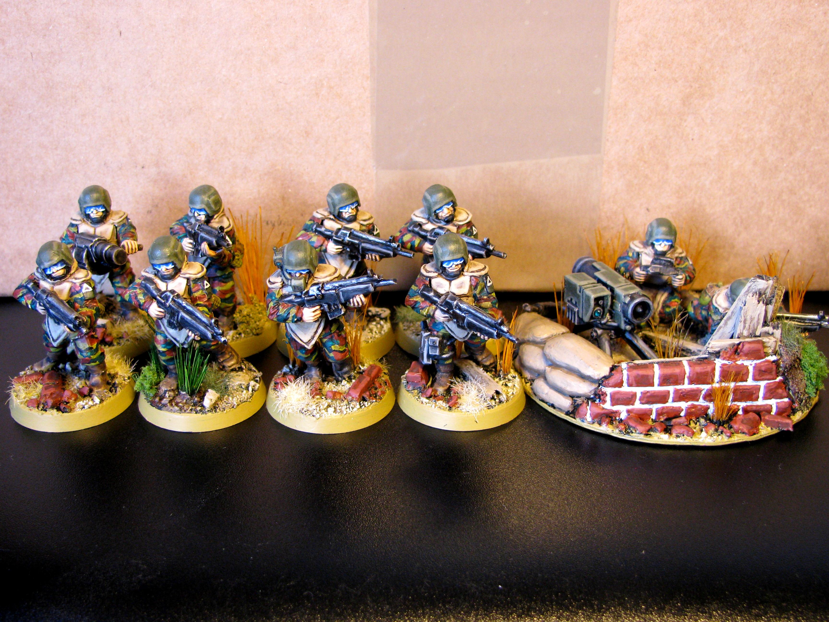 3rd, Belgium, Camouflage, Conversion, Darkon, Imperial Guard, Veteran, Warhammer 40,000, Work In Progress