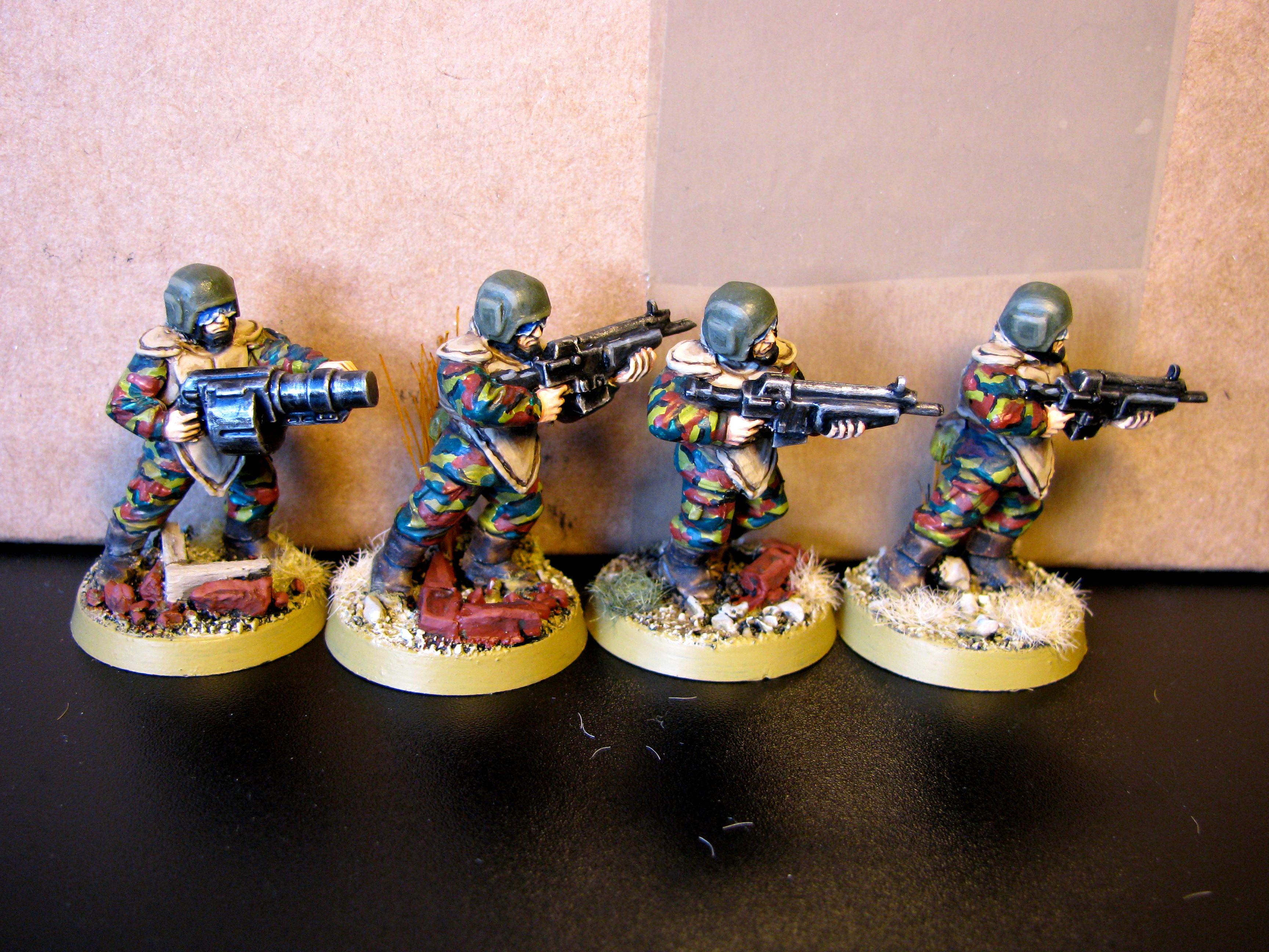 3rd, Belgium, Camouflage, Conversion, Darkon, Imperial Guard, Veteran, Warhammer 40,000, Work In Progress