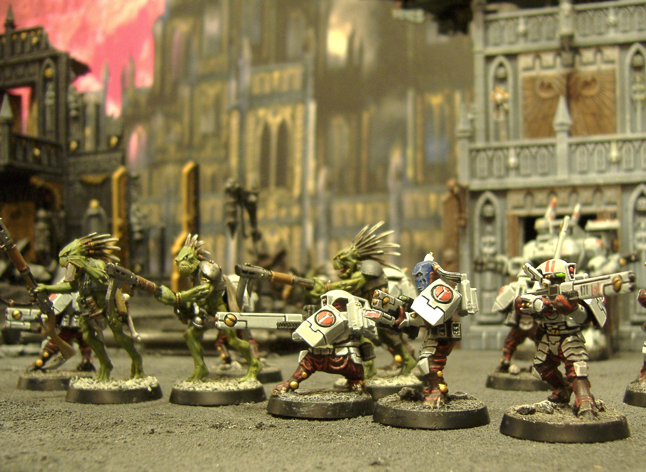 Buildings, Crot, Tau, Terrain