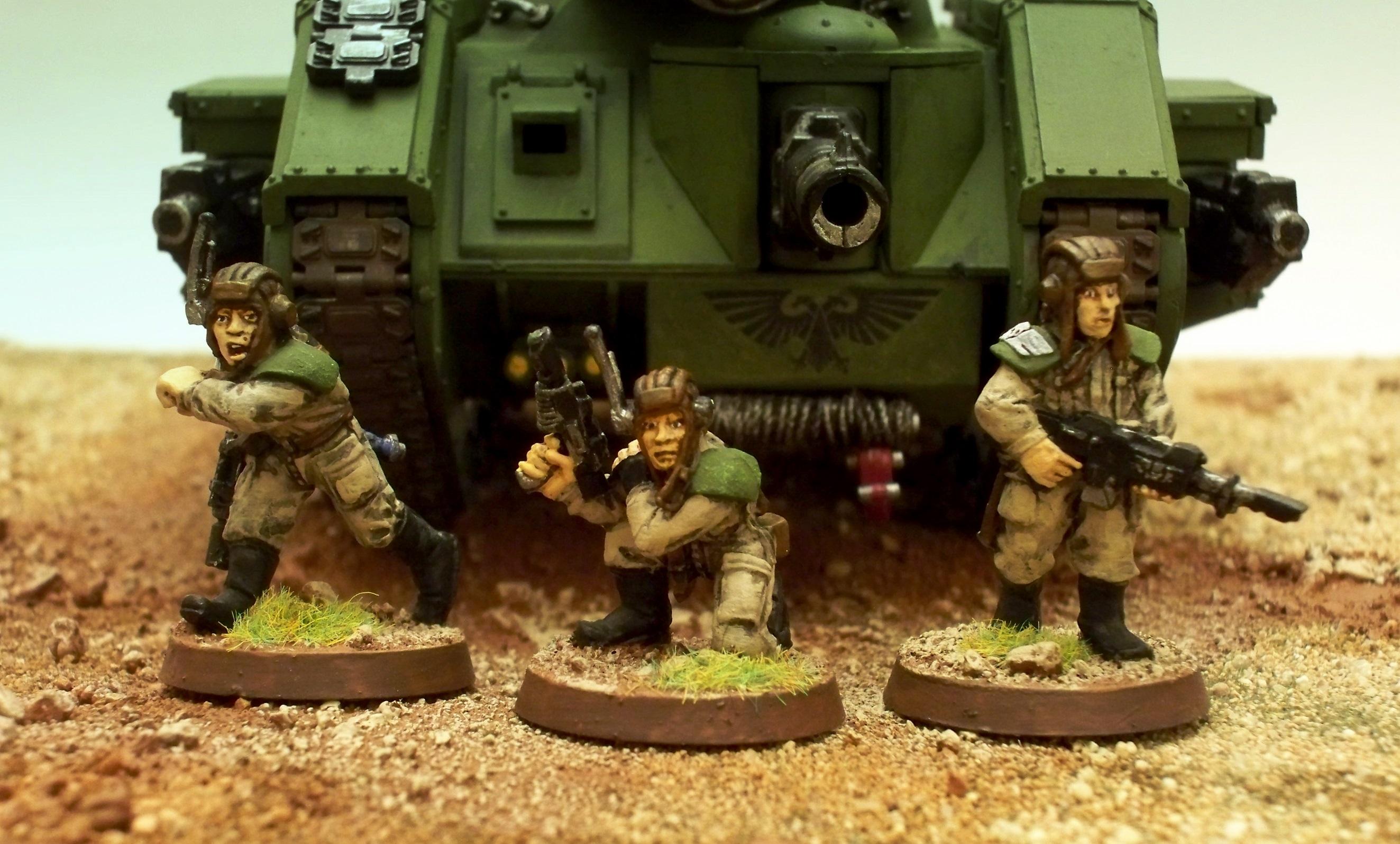 Imperial, Imperial Guard, Tank Crew, Warhammer 40,000