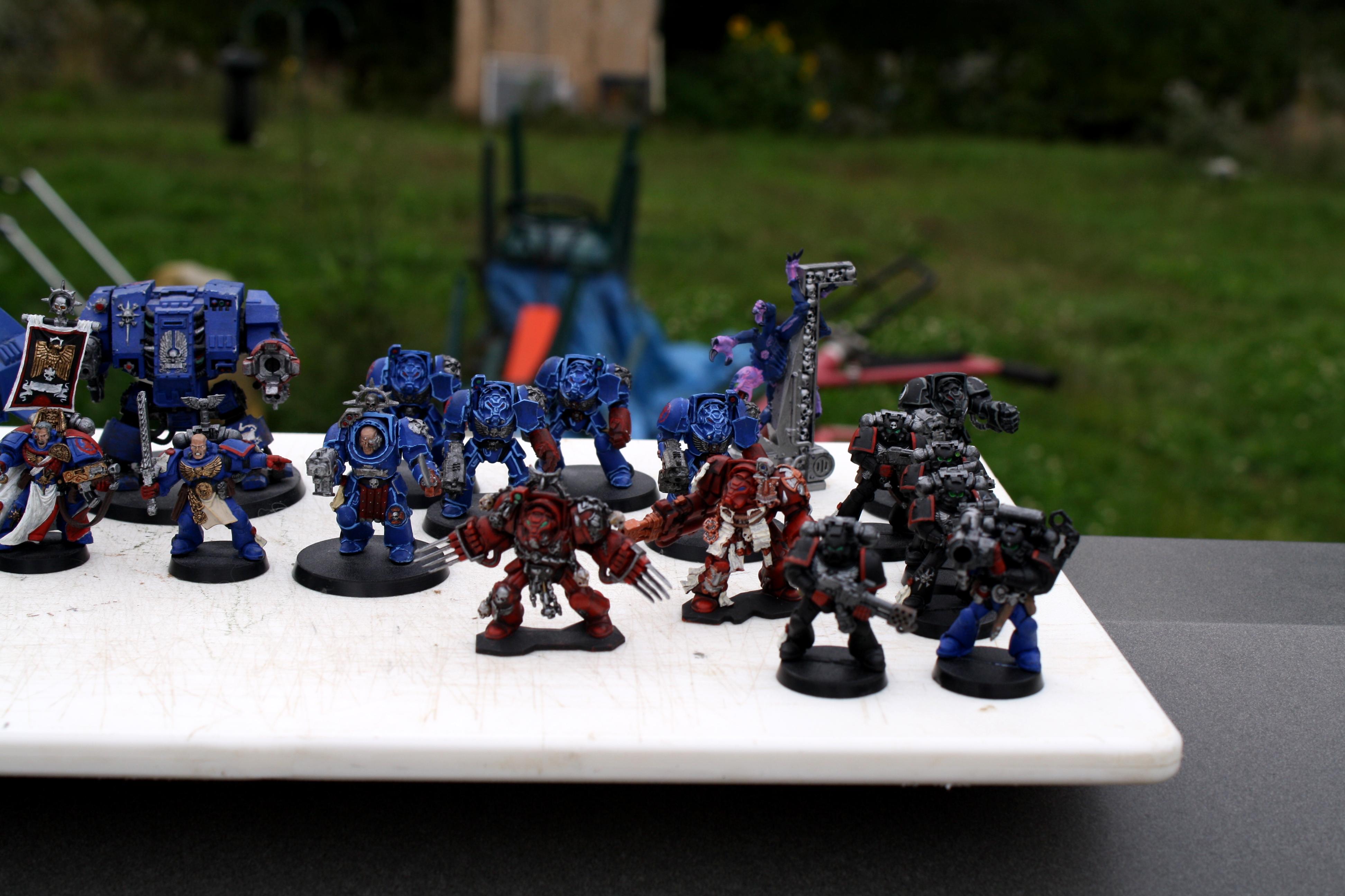 Space Marines, Different Paint jobs
