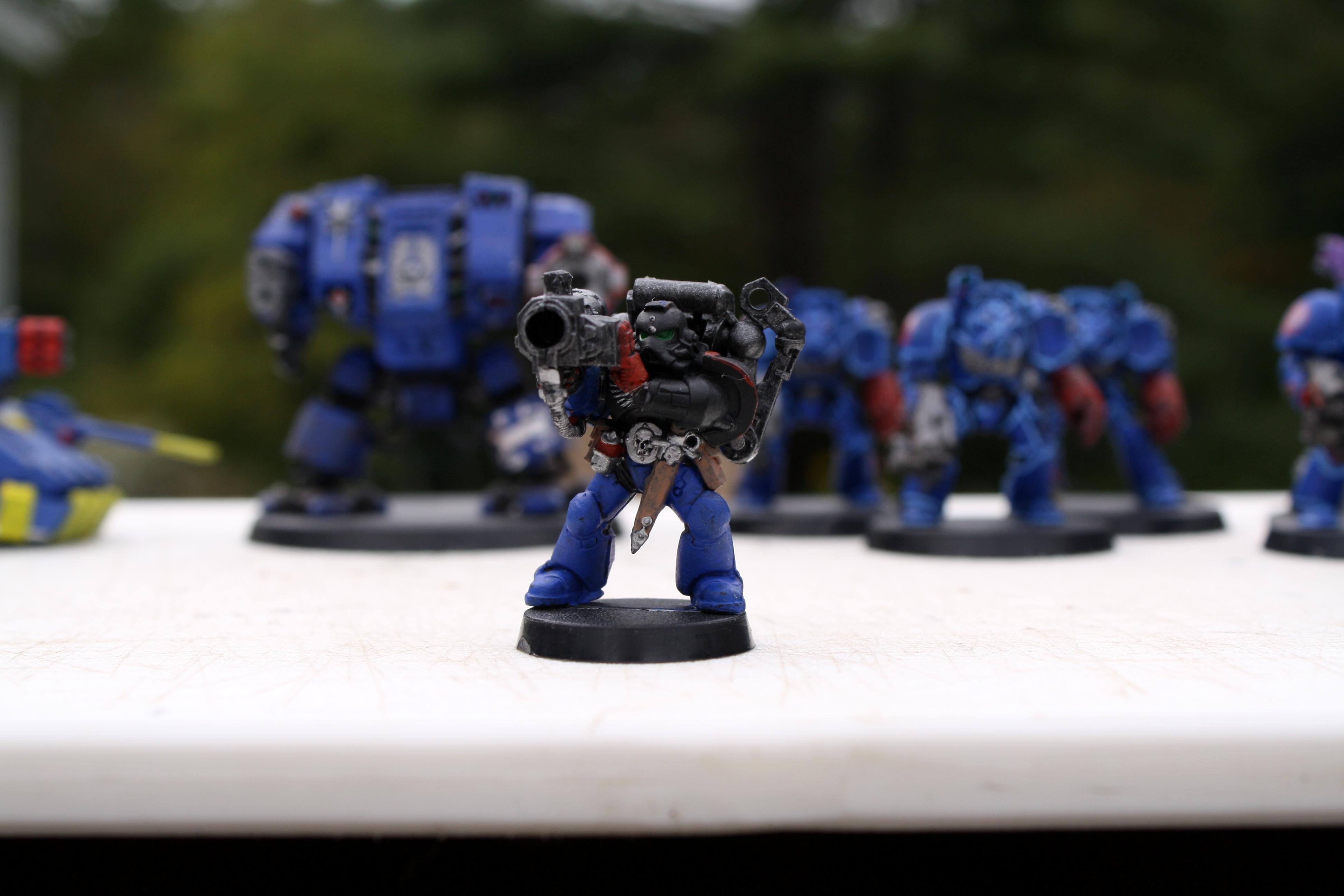 Space Marines, Black and Blue