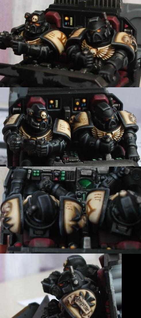 Black Templars, Knights, Land Speeder, Pilots