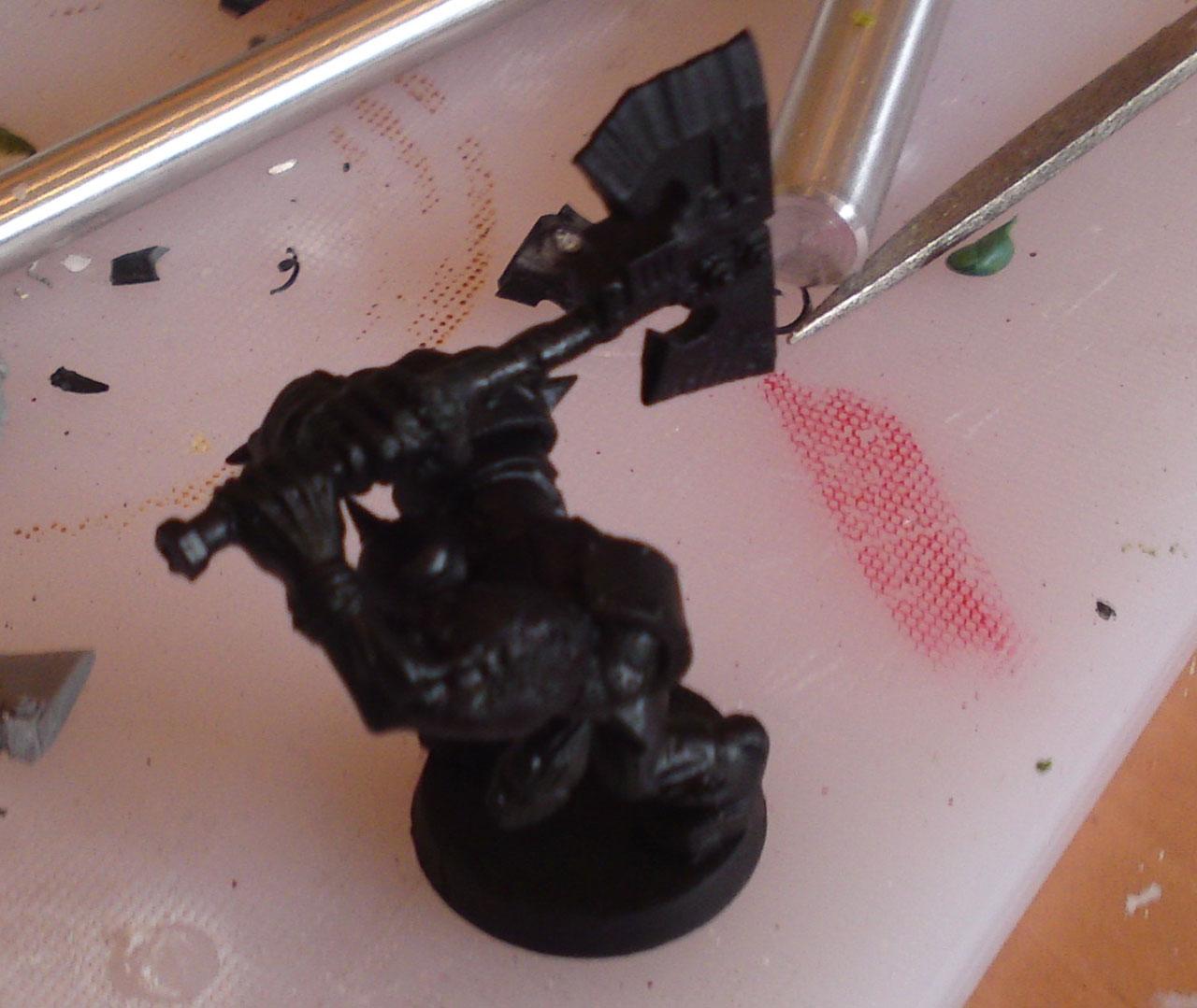 Ard, Big, Boy, Choppa, Conversion, Greenstuff, Nob