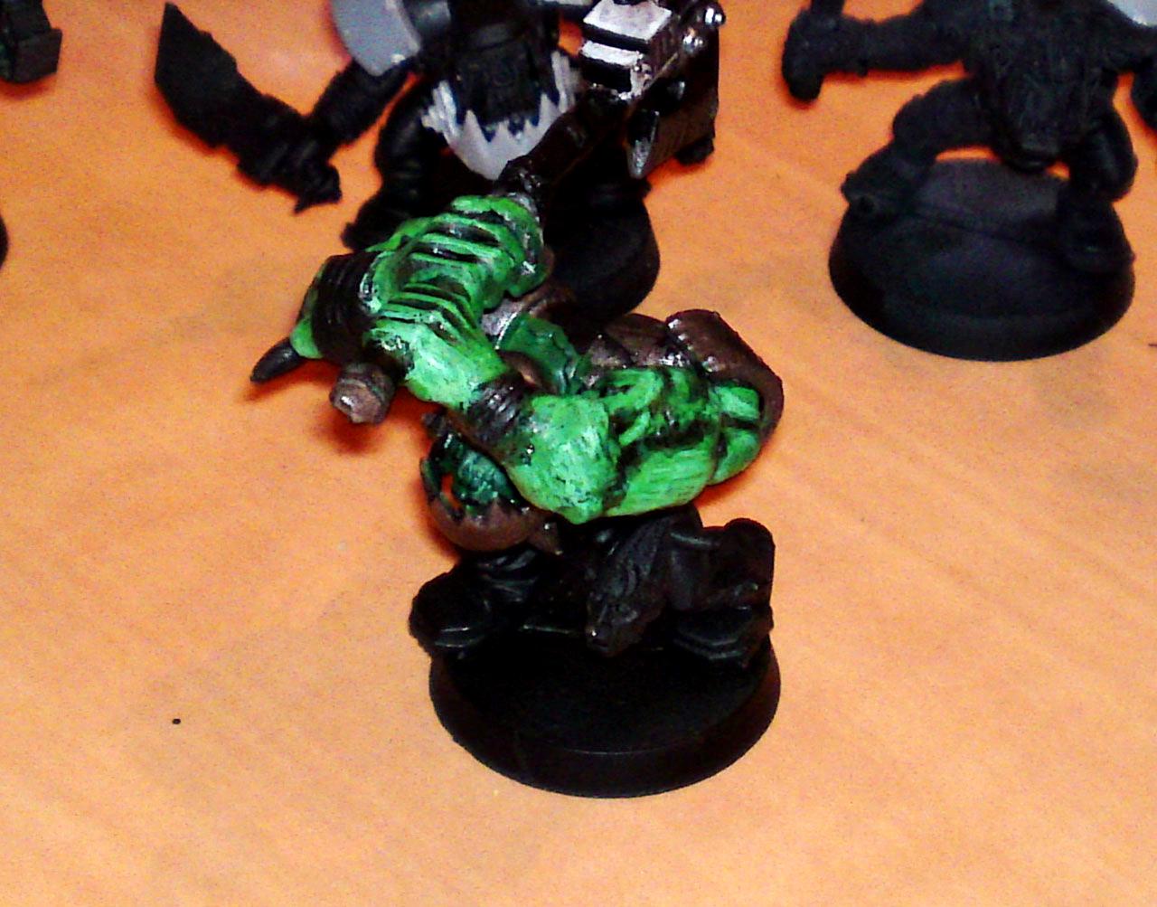 Ard, Big, Boy, Choppa, Conversion, Greenstuff, Nob