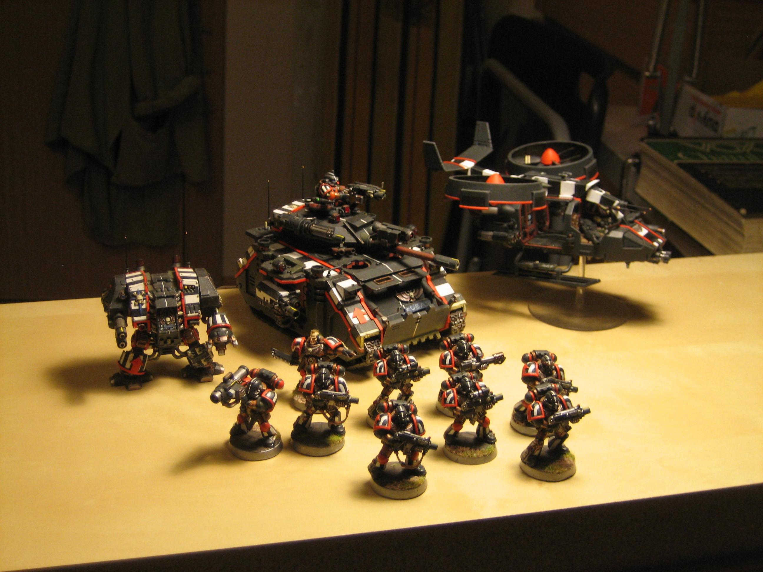 Land Speeder Storm, Predator, Space Marines