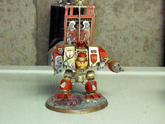 Blood Angels, Blurred Photo, Space Marines, Venerable Dreadnought, Warhammer 40,000