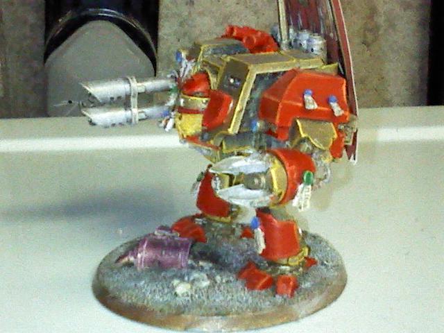 Dreadnought, Dreadnought Close Combat Weapon, Lascannon, Space Marines, Warhammer 40,000