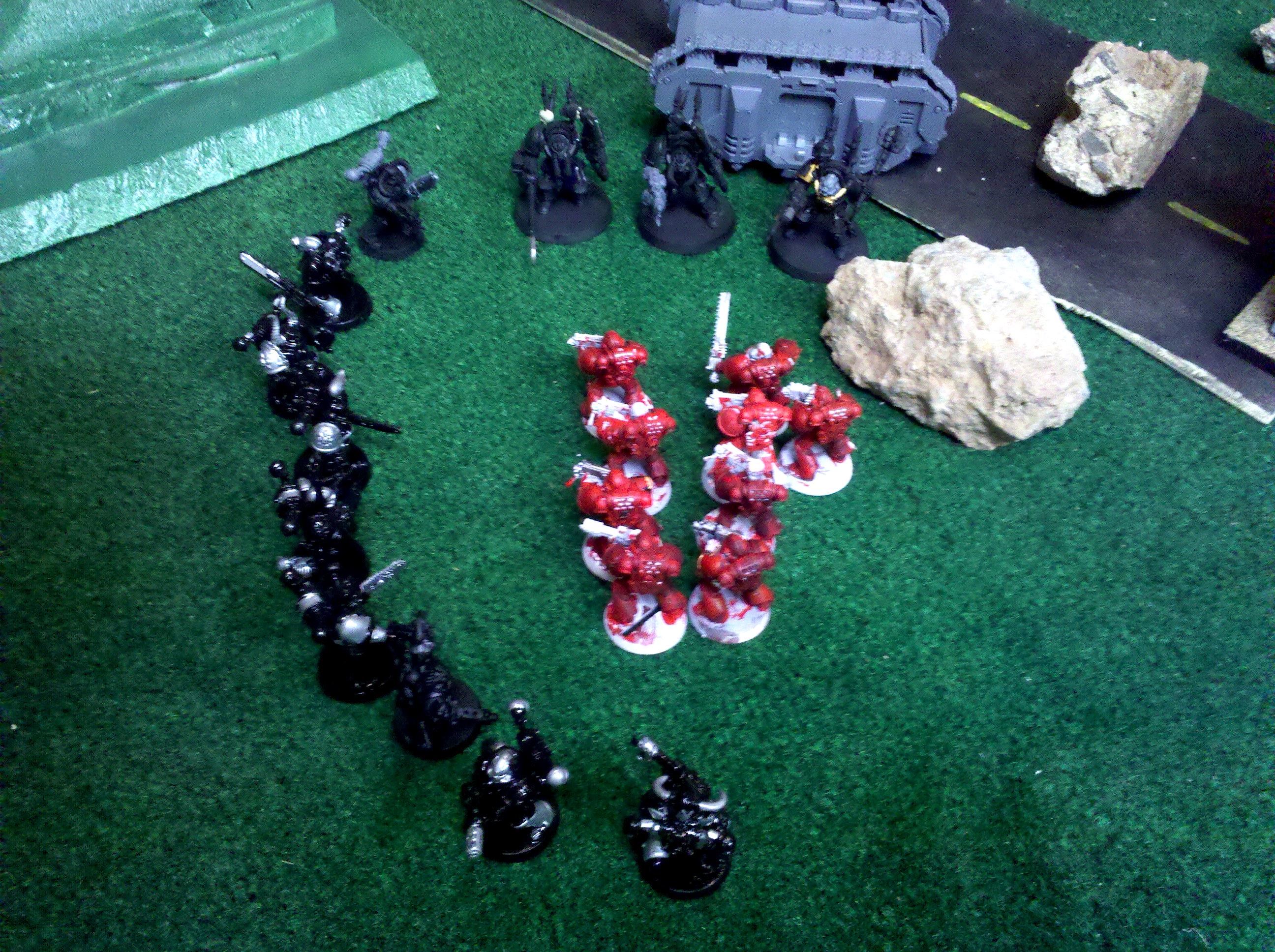 Battle, A few dead Blood Angels