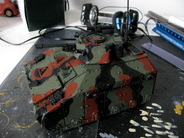 3rd, Belgium, Camouflage, Chimera, Conversion, Darkon, Imperial Guard, Pip, Veteran, Warhammer 40,000, Work In Progress