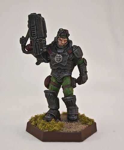 Reaper, Science Fiction Trooper Pulse Rifle, Soldier