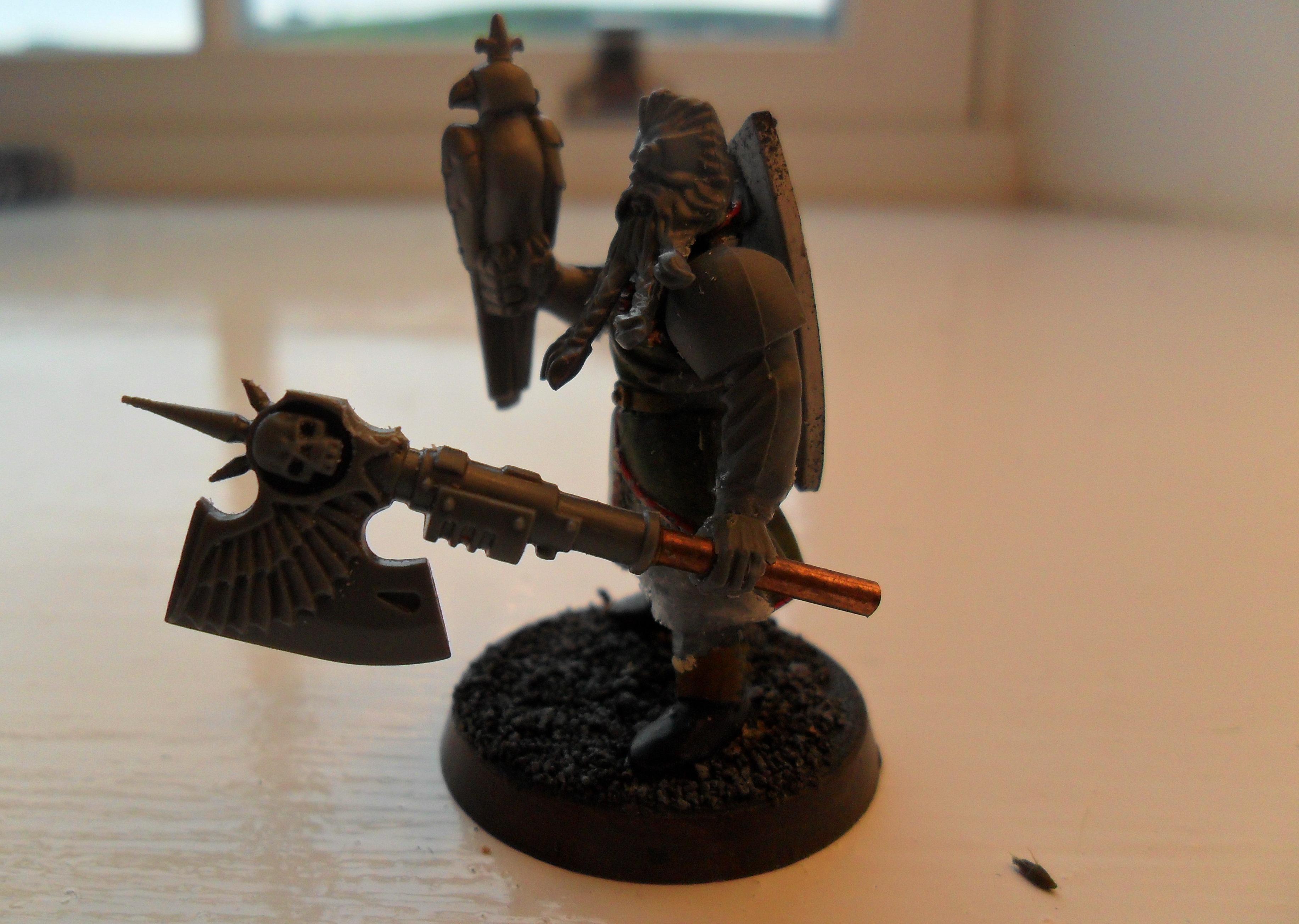 And a huge axe too go with his huge beard