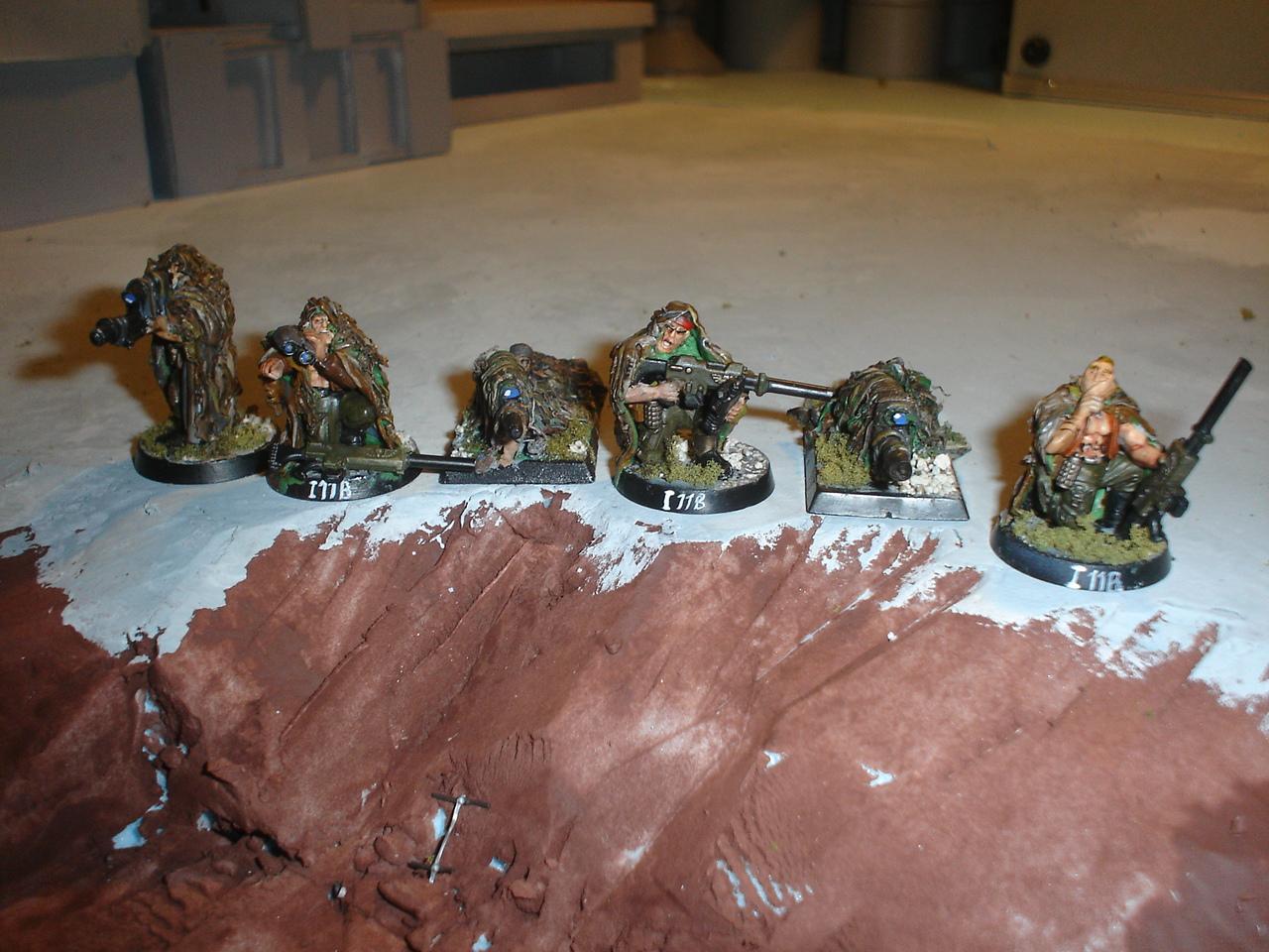Catachan, Imperial Guard, Snipers, Warhammer 40,000