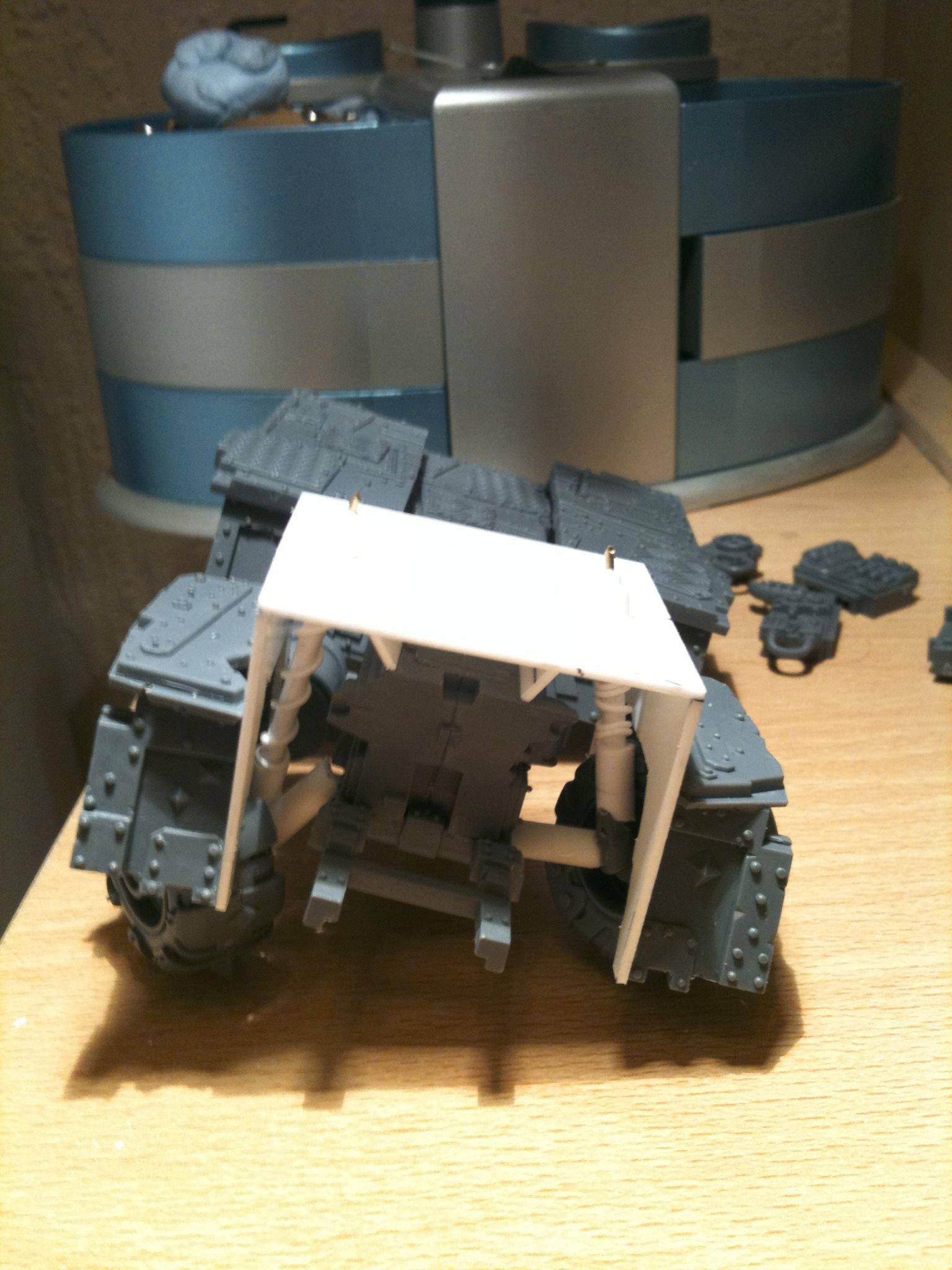 Da Dark Angelz, Orks, Trukk, Work In Progress