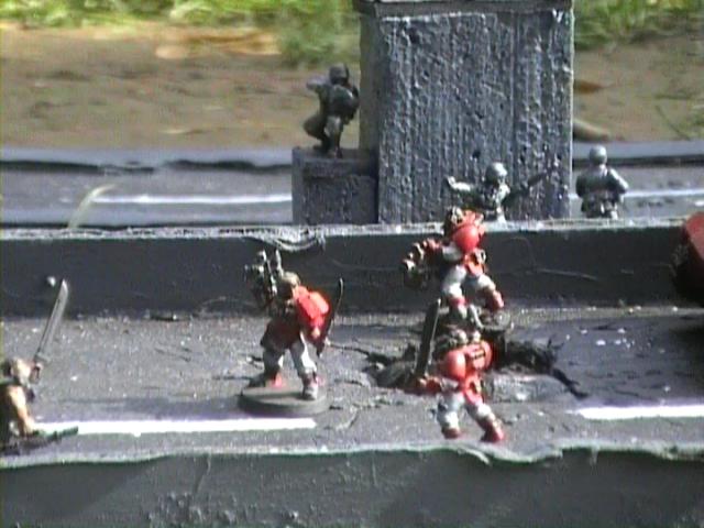 memorila side overlooking charging scouts