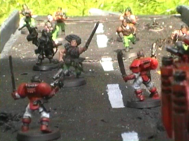 catachans and scouts clash