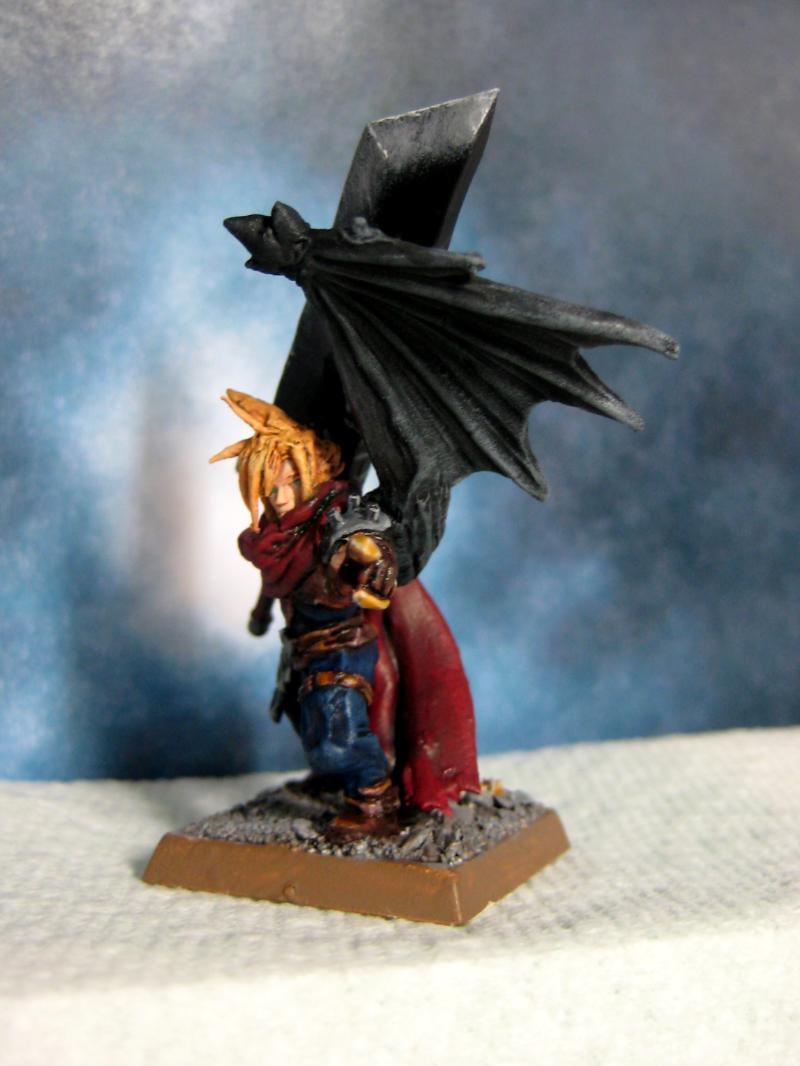 Cloud Strife from Kingdom Hearts... although a lot of people prefer the original style... 