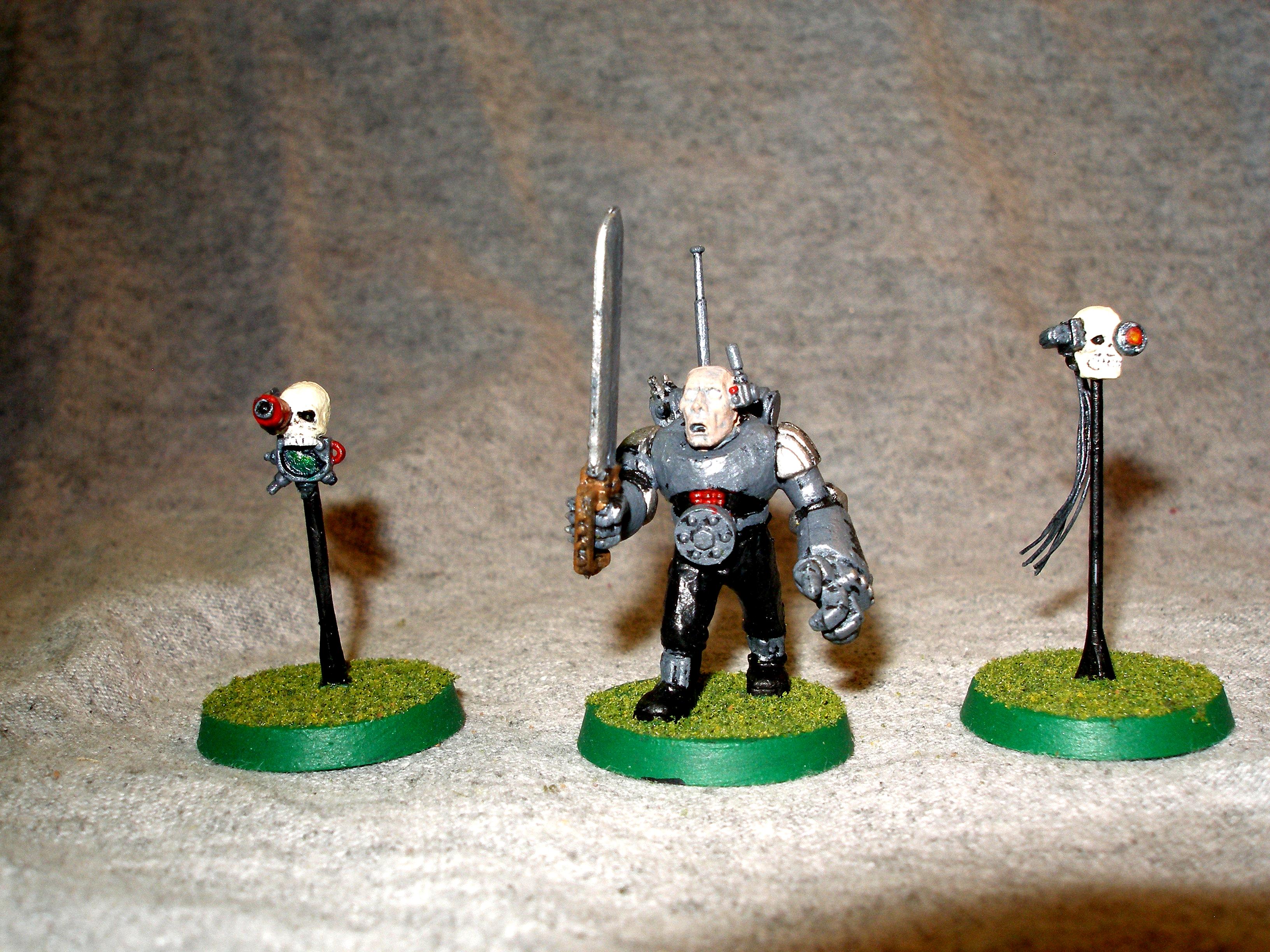 converted servo skulls and servitor