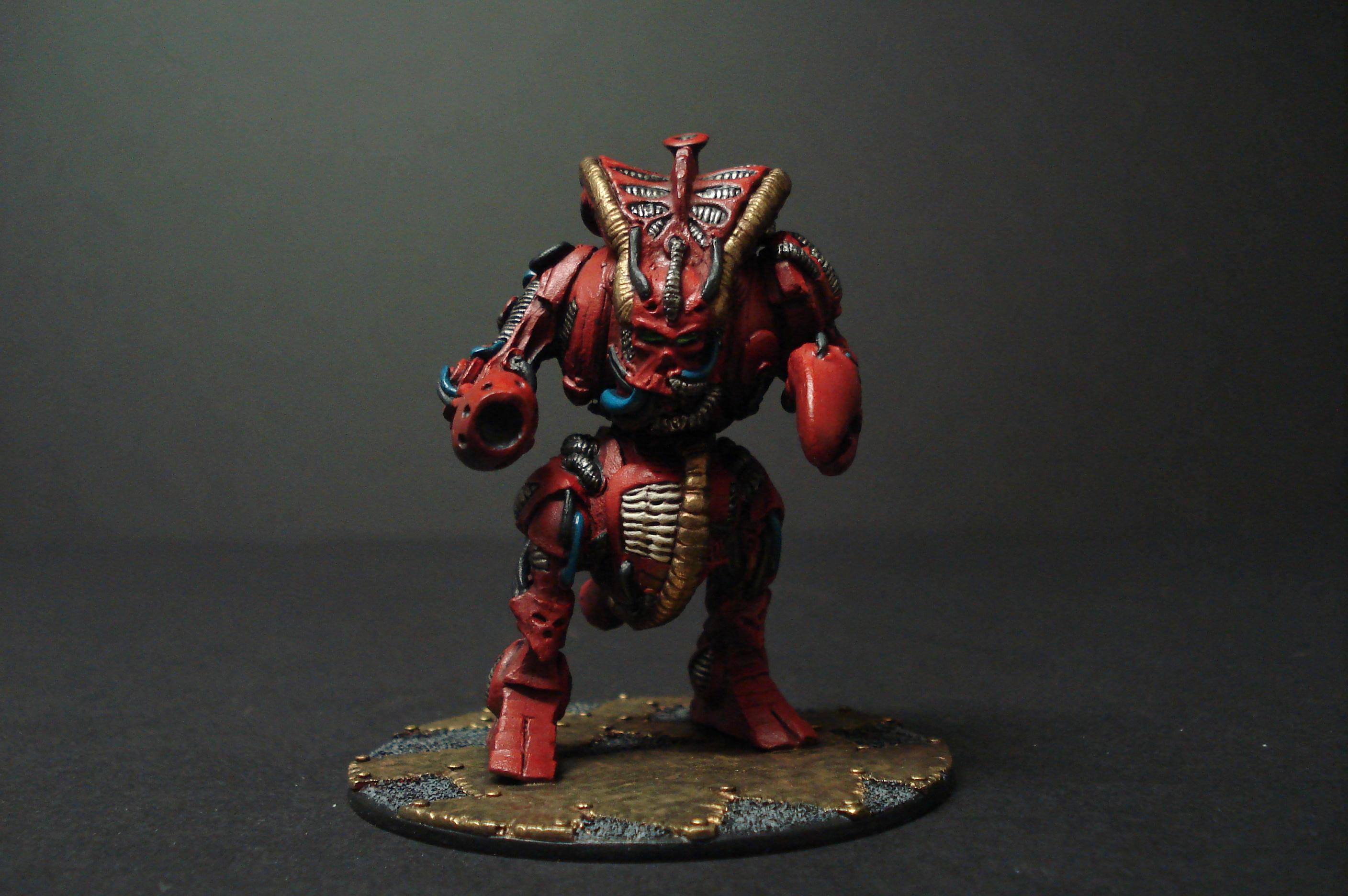 Chaos, Dreadnought, Khorne, Space Marines