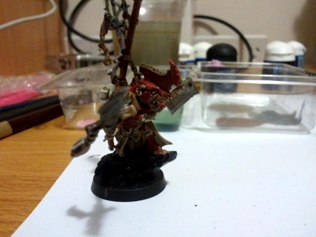 Skaven, Warlord, Warlord semi painted