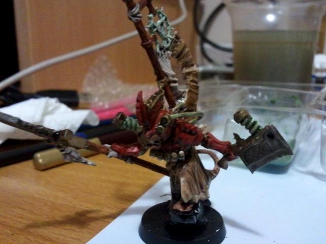 Warlord semi painted 2