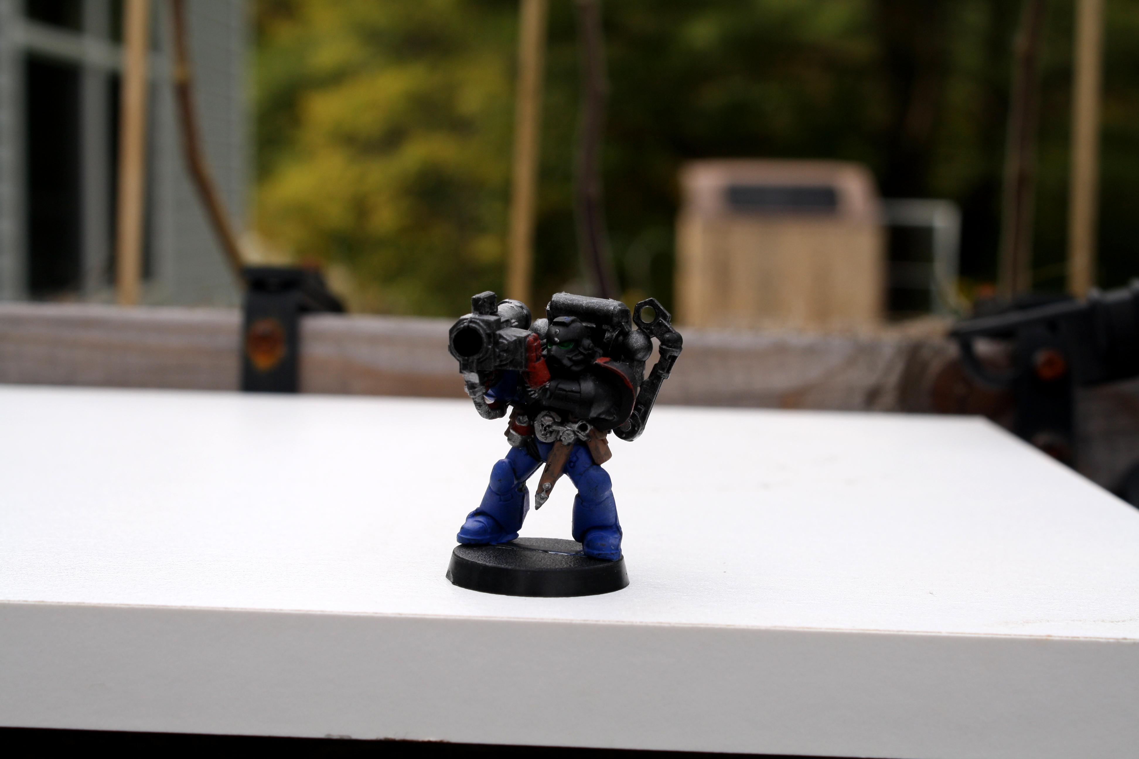 Black,Red and Blue paint job