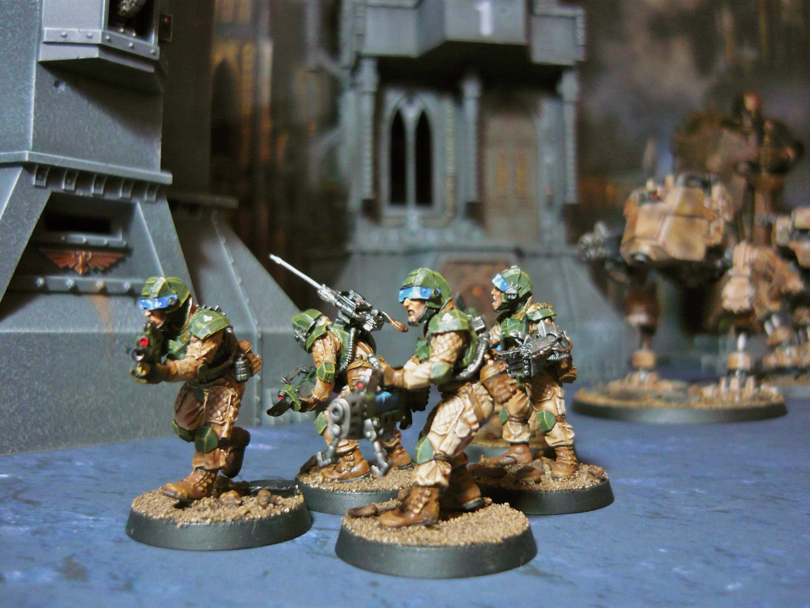 Buildings, Drop Sentinel, Elysian, Imperial Guard, Terrain, Valkyrie