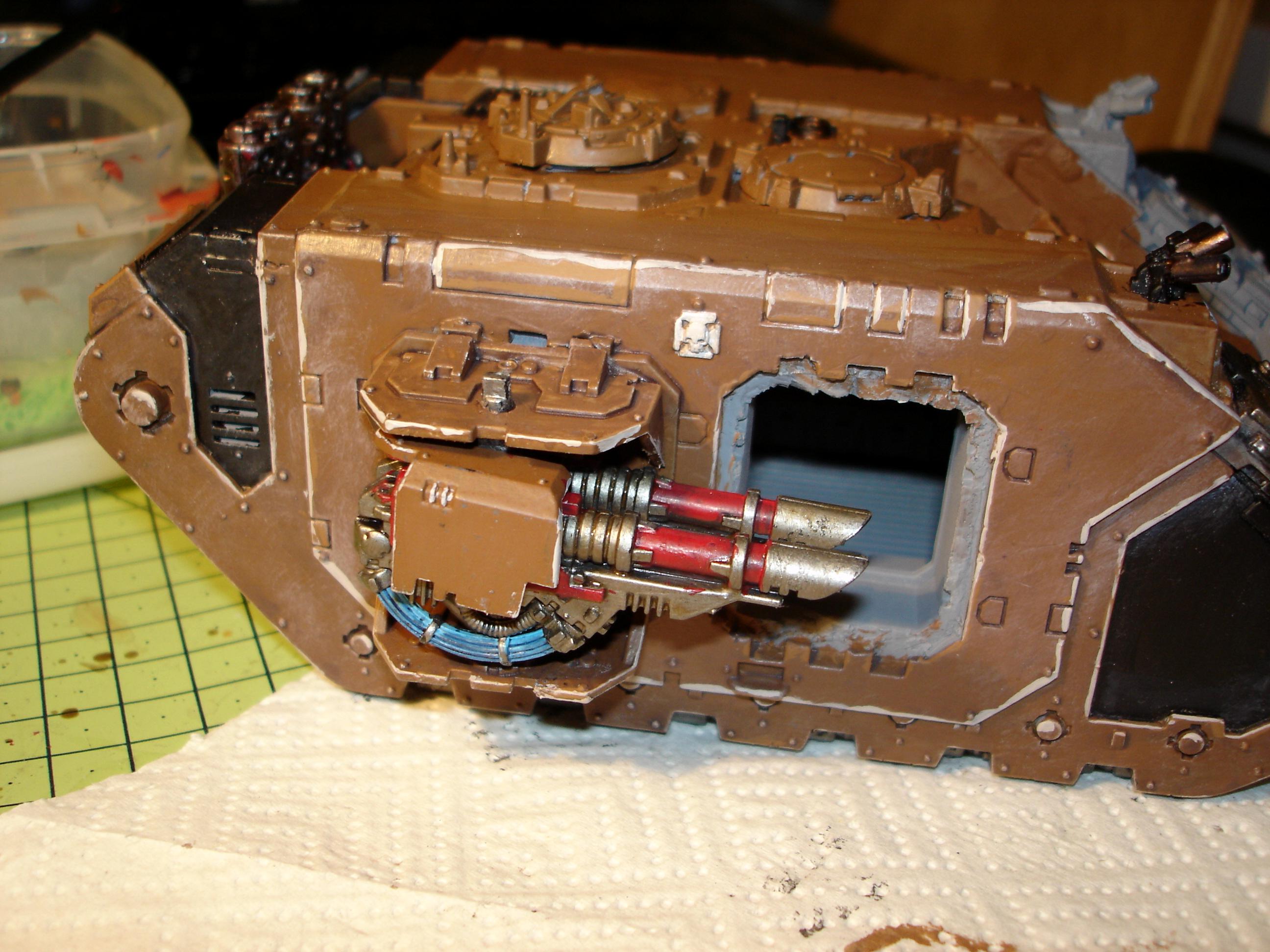 In Progress, Land Raider, Lazcannon, Restoration