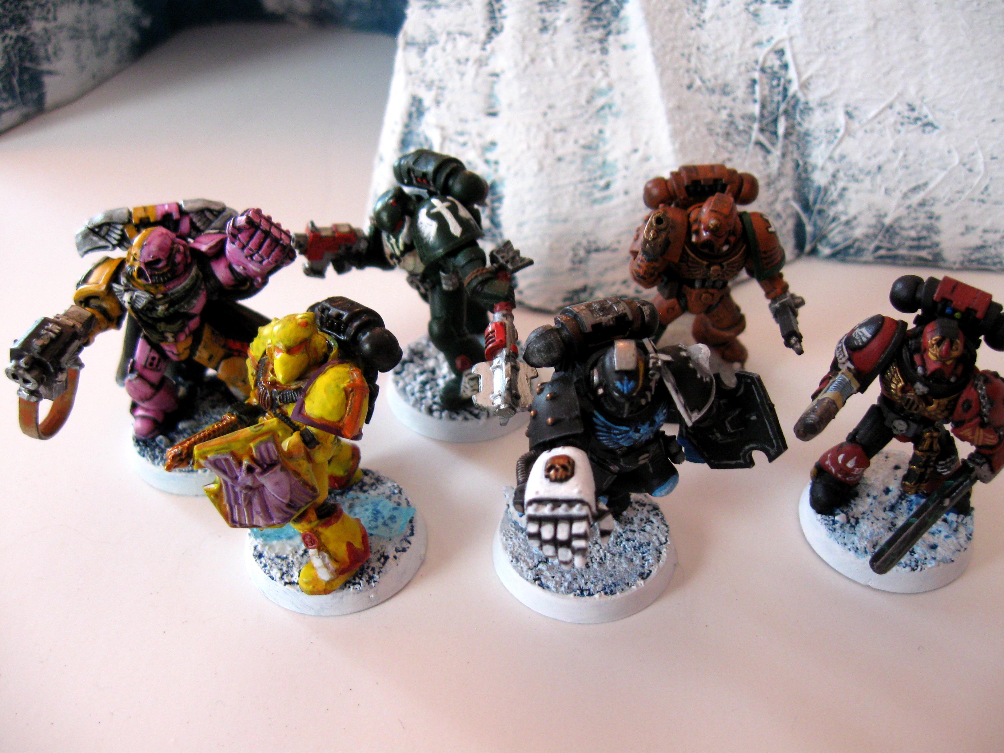 Dark Angels, Emperor's Fools, Ice Angels, Marine Swap, Marines Chrysemys, Sons Of Luthar, Space Marines, Warhammer 40,000