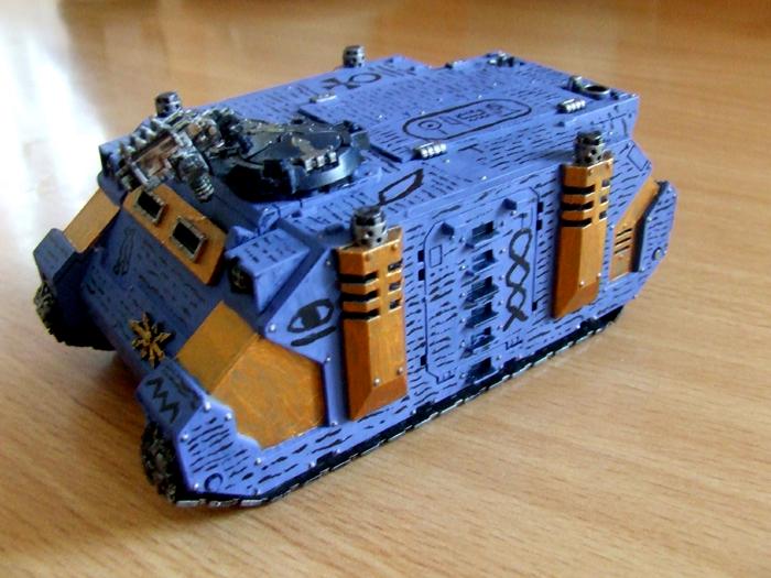 Chaos, Chaos Space Marines, Rhino, Thousand Sons, Transport, Tzeentch, Warhammer 40,000
