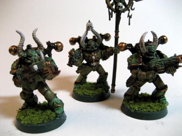Chaos Space Marines, Chosen, Daemons, Nurgle
