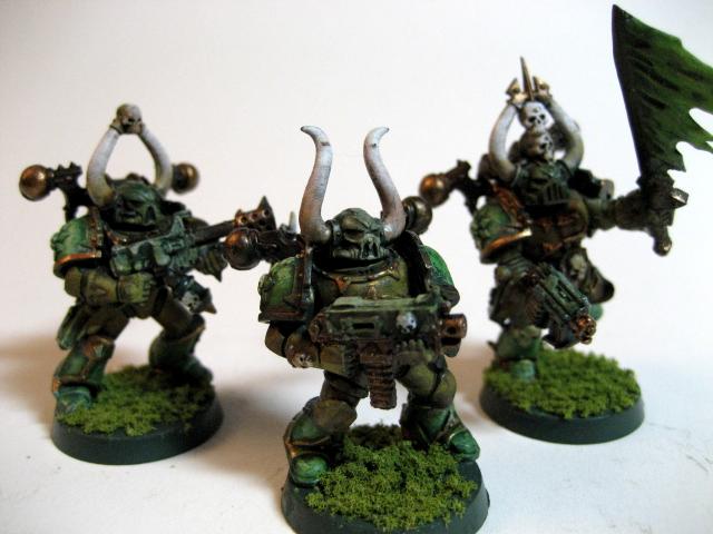 Chaos Space Marines, Chosen, Daemons, Nurgle