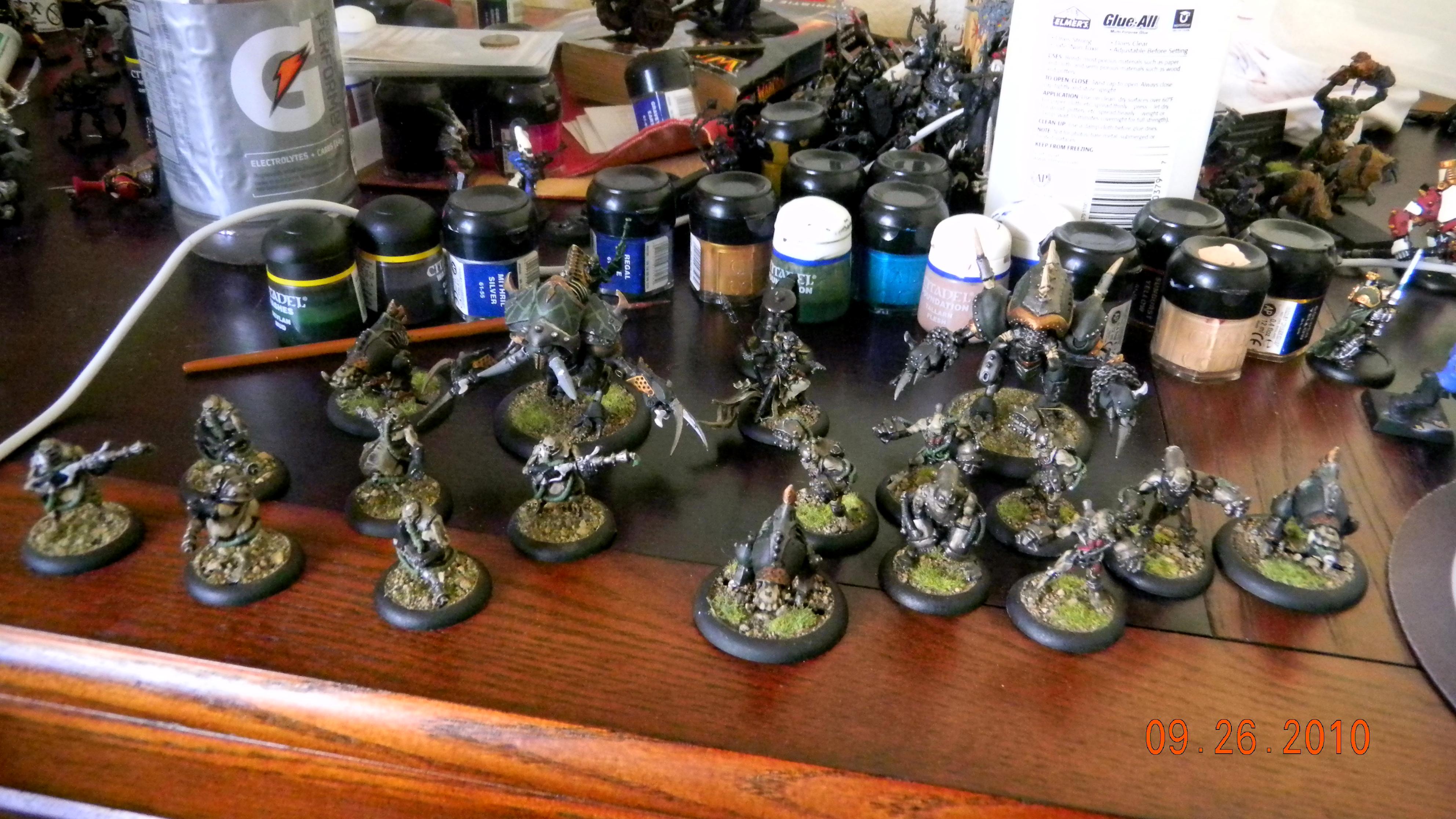 Cryx, Warmachine, Full Cryx Army