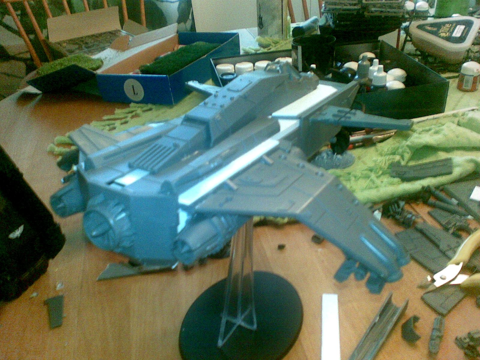 Chaos, Dark Mechanicum, Flyer, Gunship, Mechanicus, Stormraven, Valkyrie