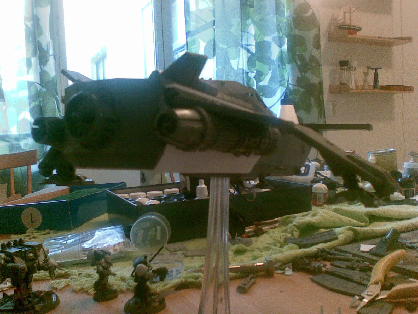 Chaos, Dark Mechanicum, Flyer, Gunship, Mechanicus, Stormraven, Valkyrie