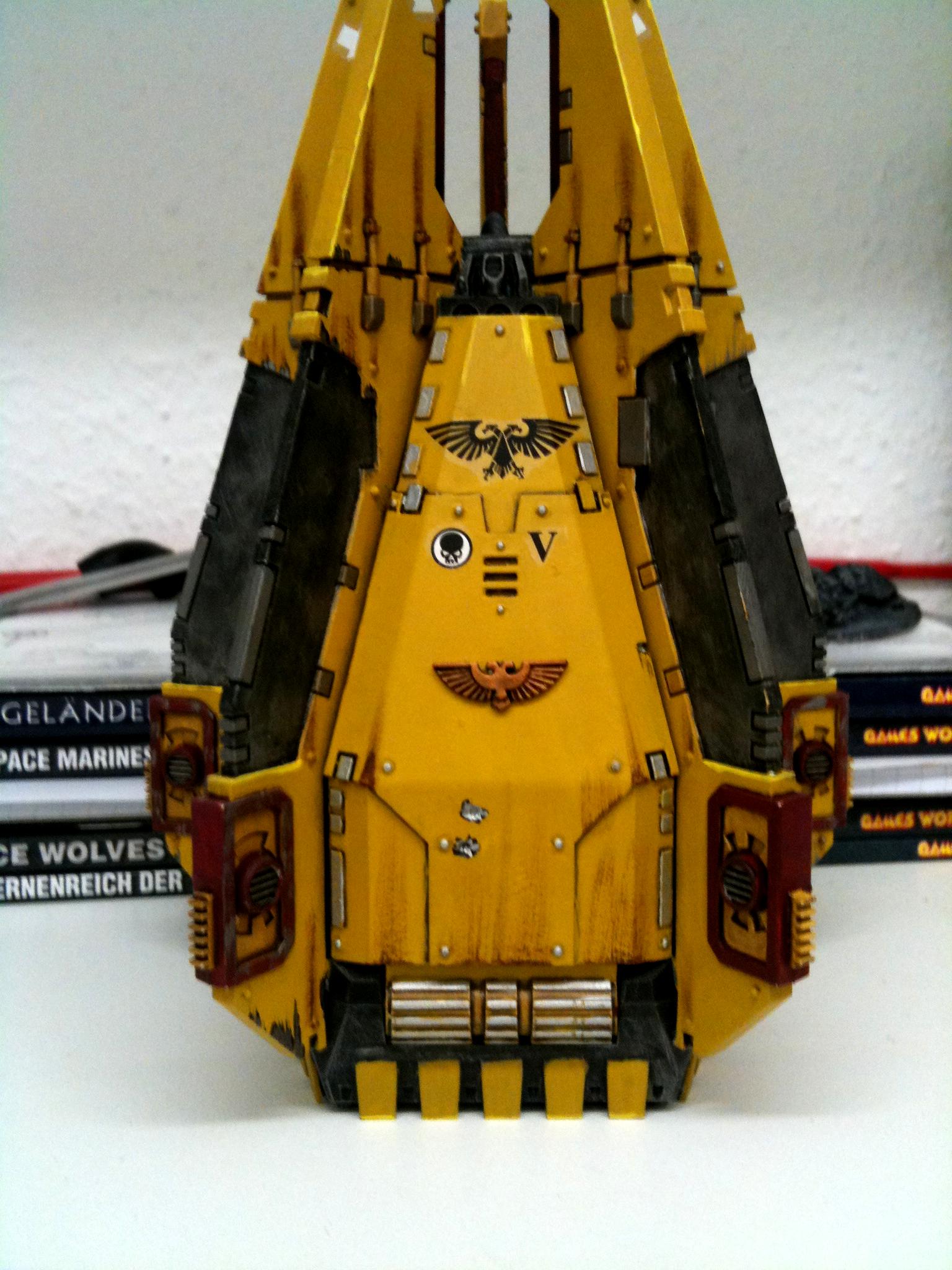 Freehand, Imperial Fists, Space Marines, Warhammer 40,000
