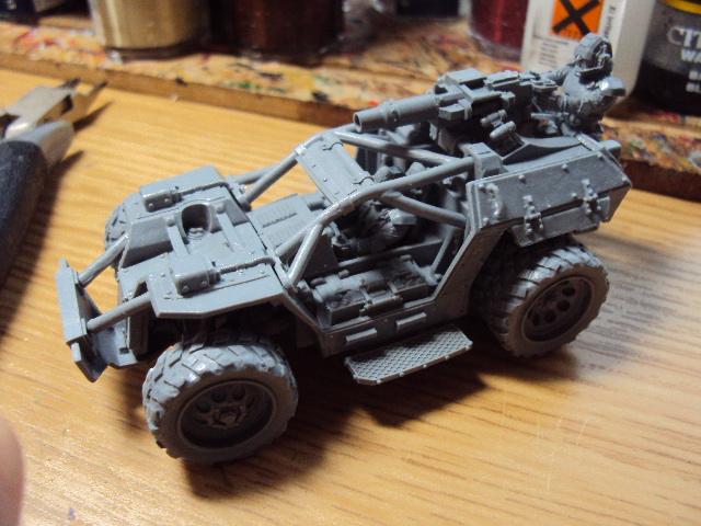 Elysians, Imperial Guard, Tauros Assault Vehicle, Warhammer 40,000