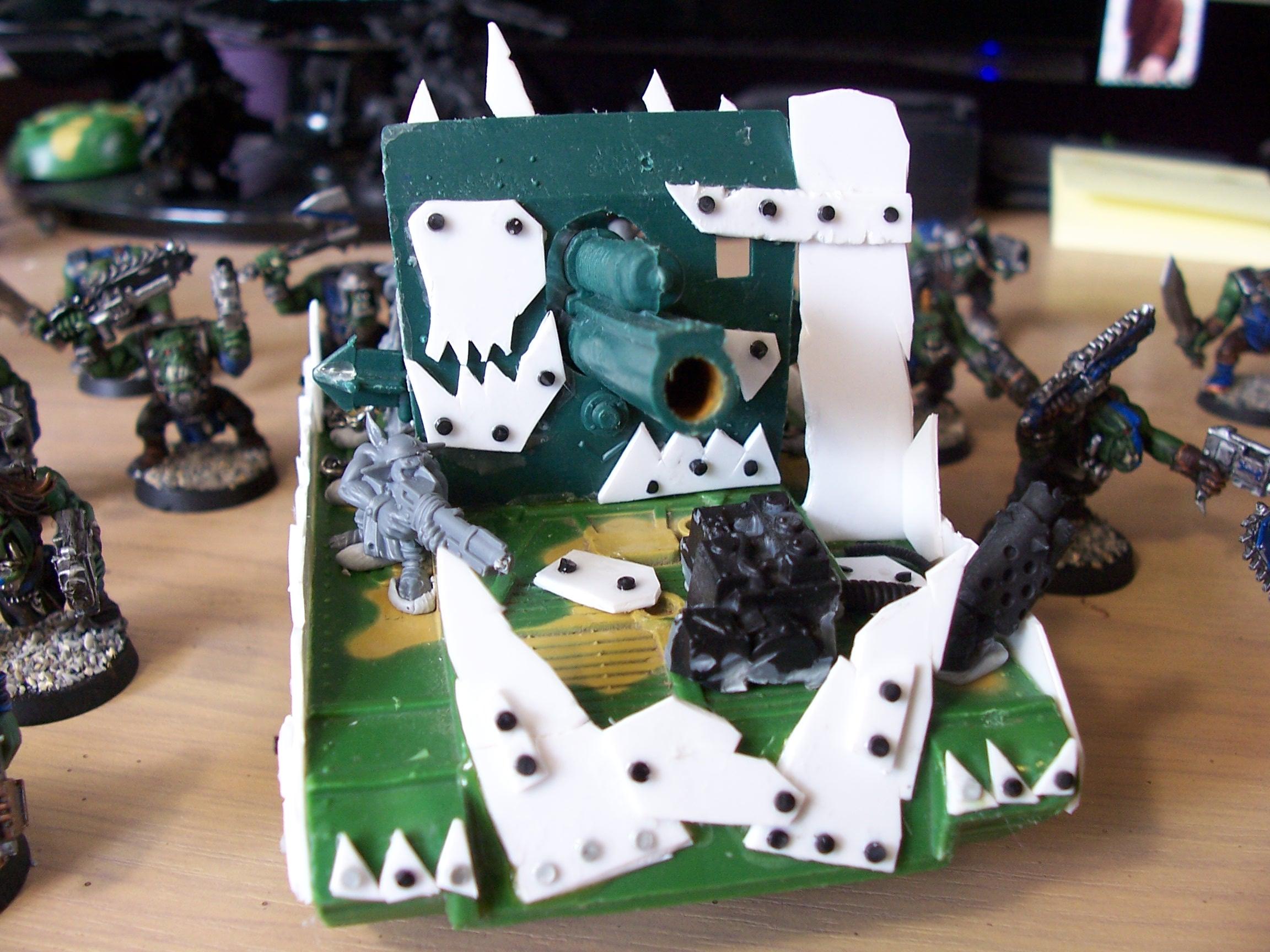 Artillery, Basilisk, Looted Tank, Orks