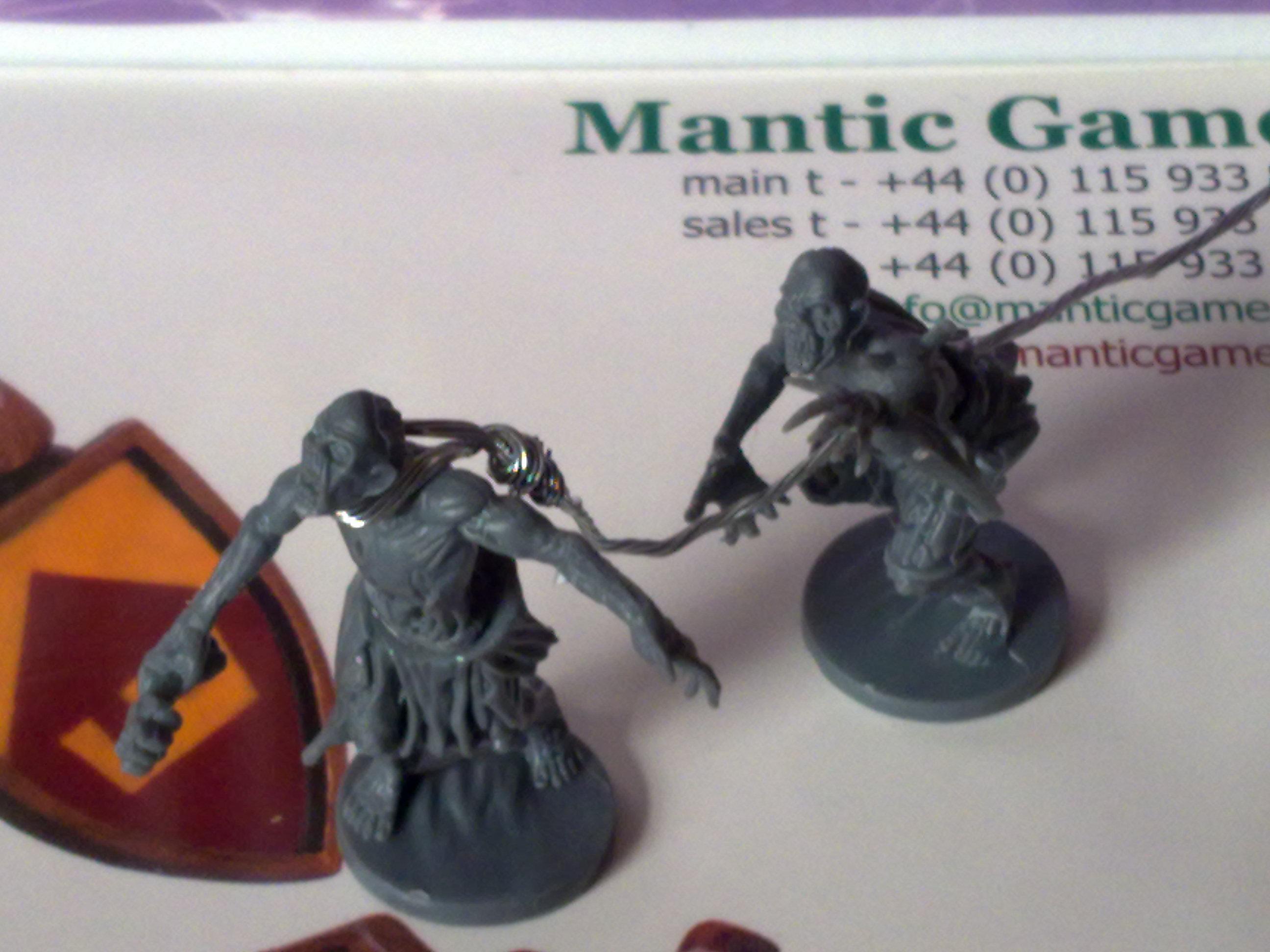 Zombie cart pullers. Hangmand noose and stomach puller