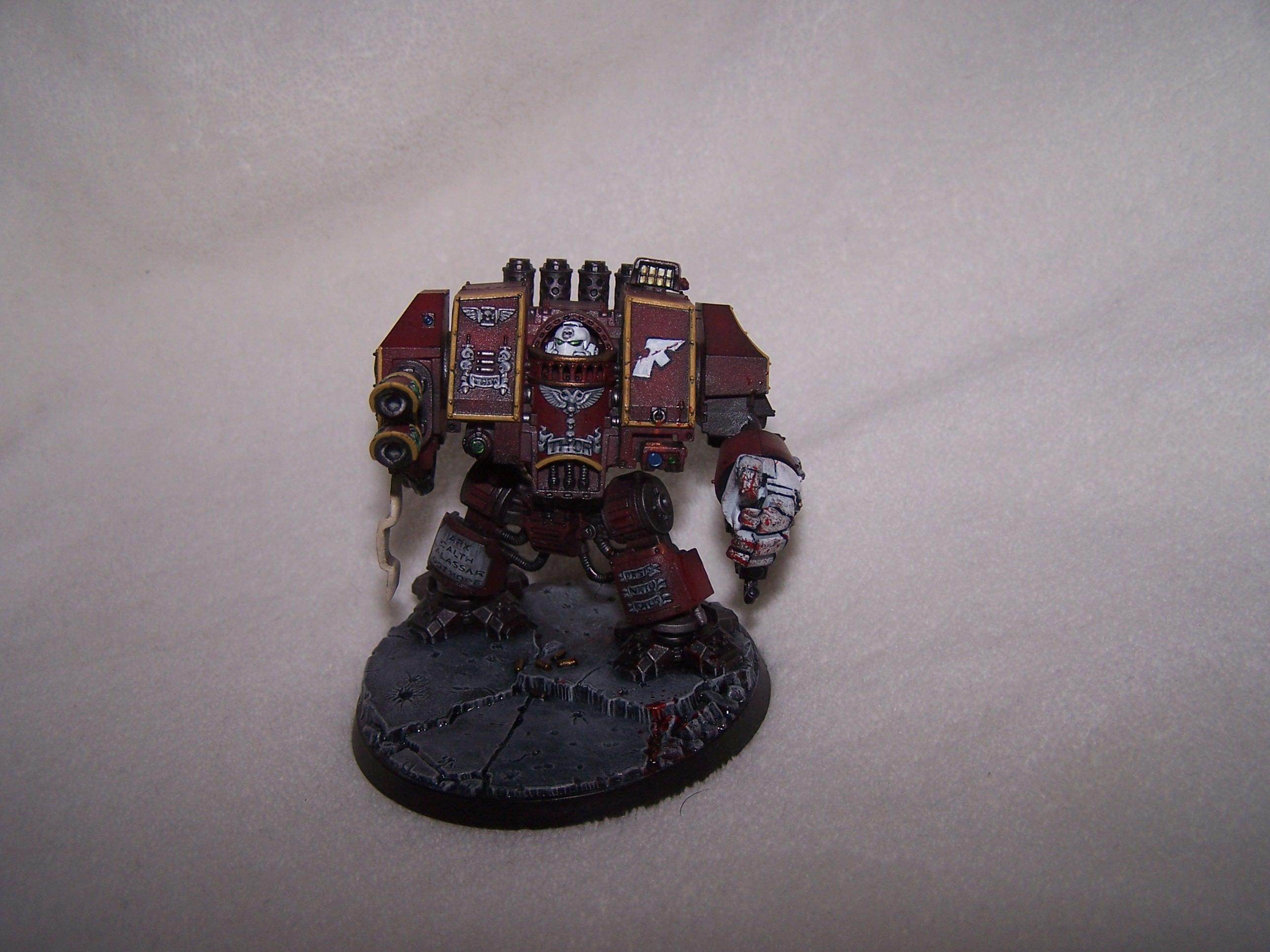 Dreadnought, Emperor's Wings, Space Marines, Venerable Dreadnought