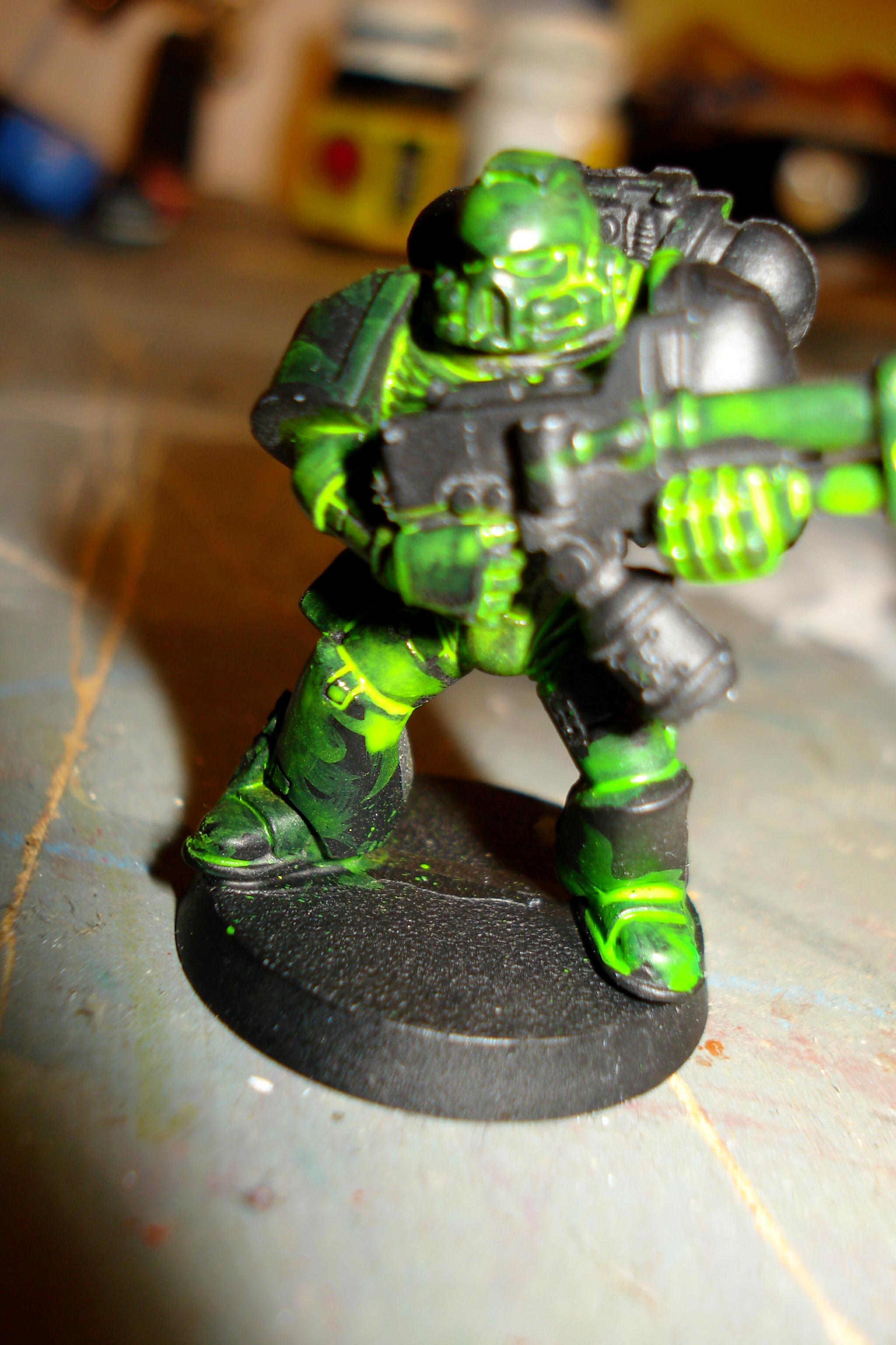 Space Marines, First Mock Up