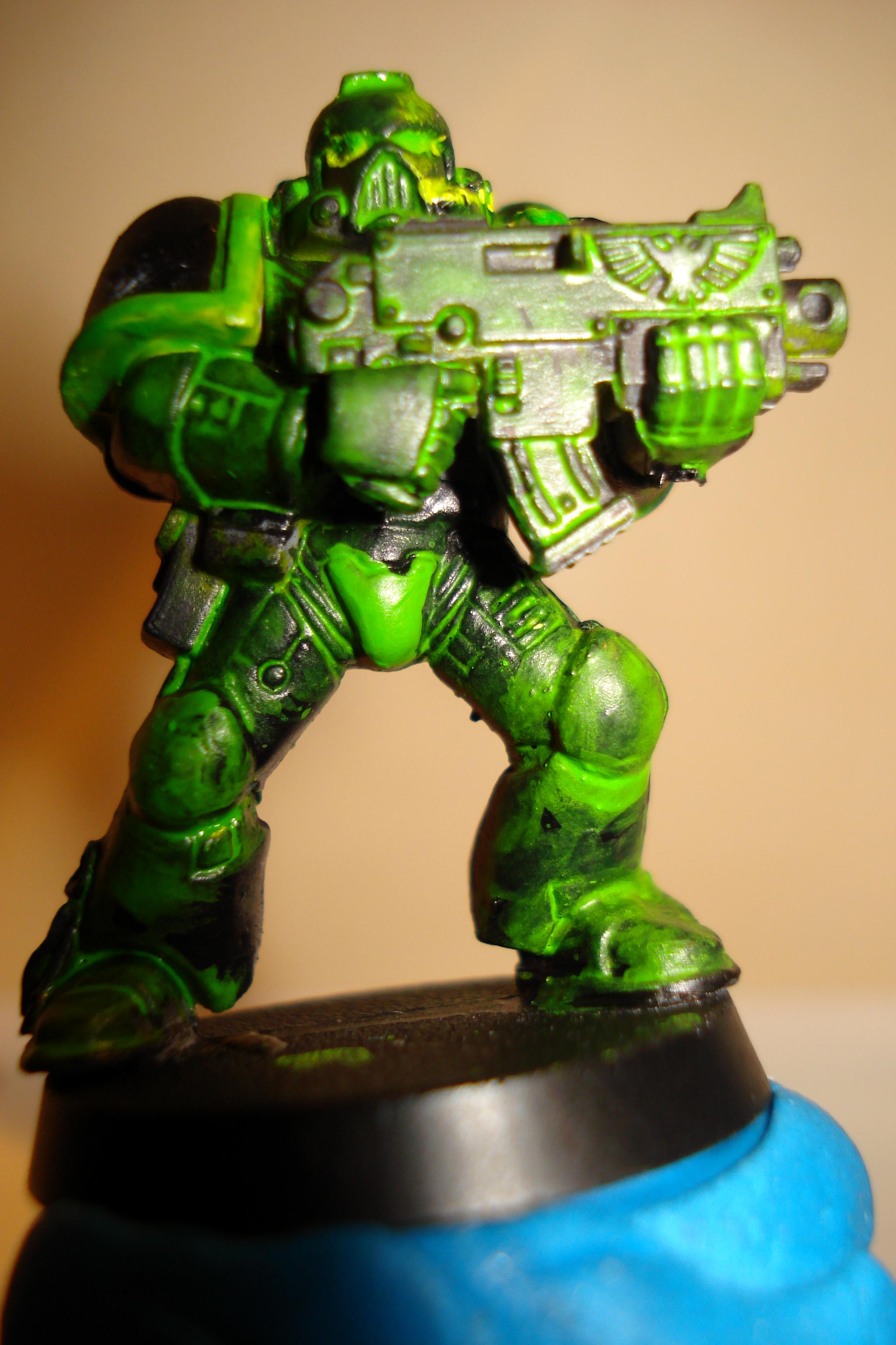 Space Marines, First Mock Up